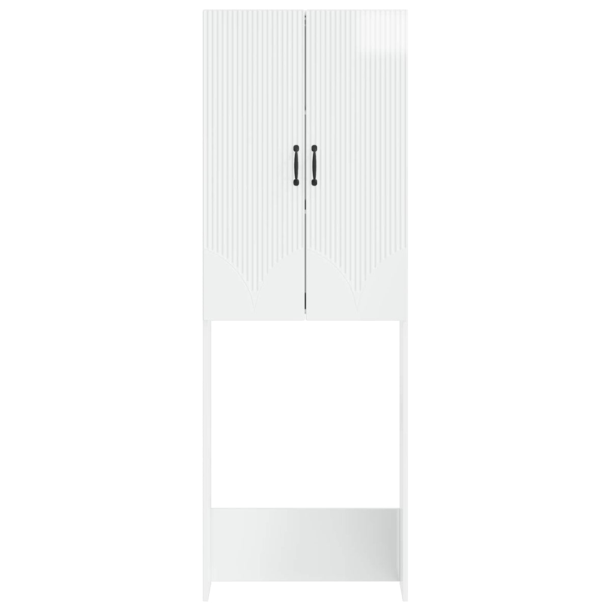Kabinetska WC HOORN Bijela visokog sjaja 66 x 25,5 x 190 cm