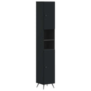 Kupaonski ormar s otvorenom policom BREDA Crna 30 x 31 x 190 cm