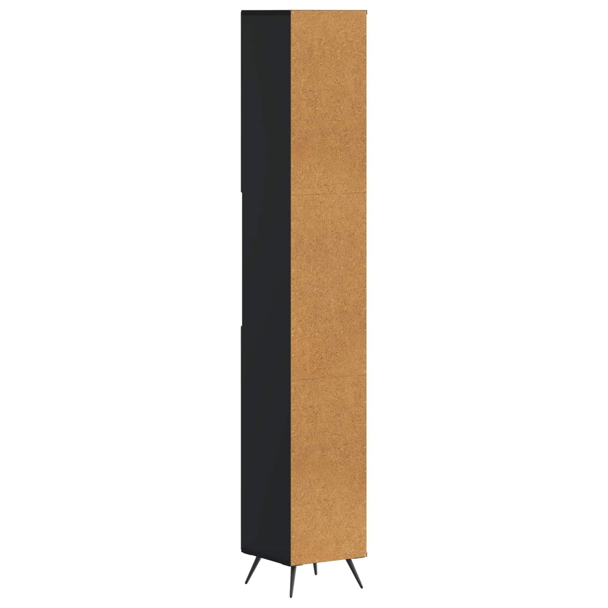 Kupaonski ormar s otvorenom policom BREDA Crna 30 x 31 x 190 cm