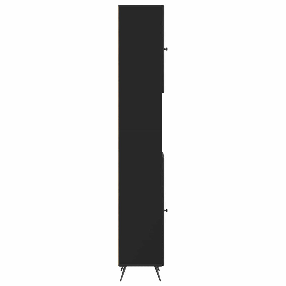 Kupaonski ormar s otvorenom policom BREDA Crna 30 x 31 x 190 cm