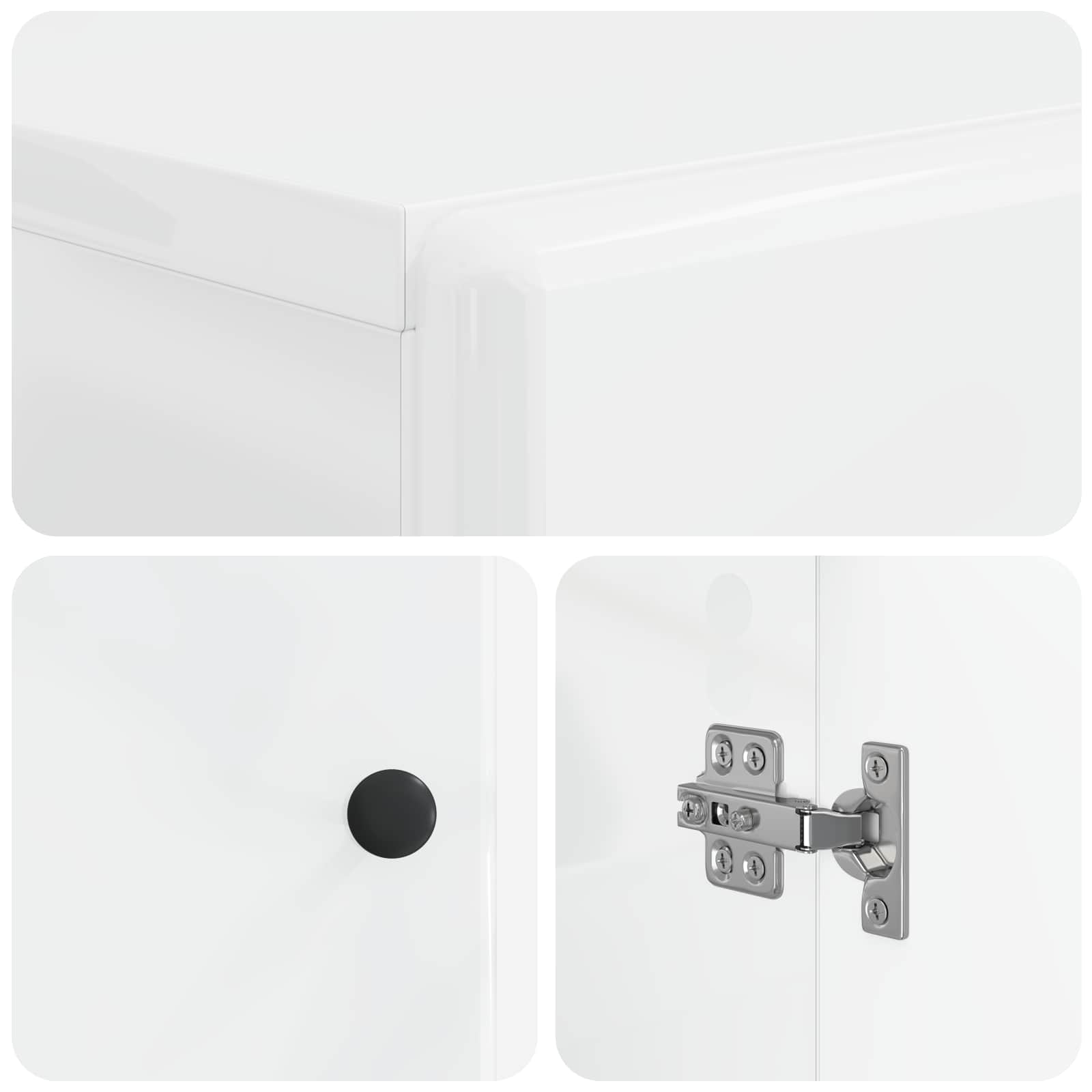 Ormar za cipele BREDA 59,5 x 39,5 x 90 cm Konstruirano drvo