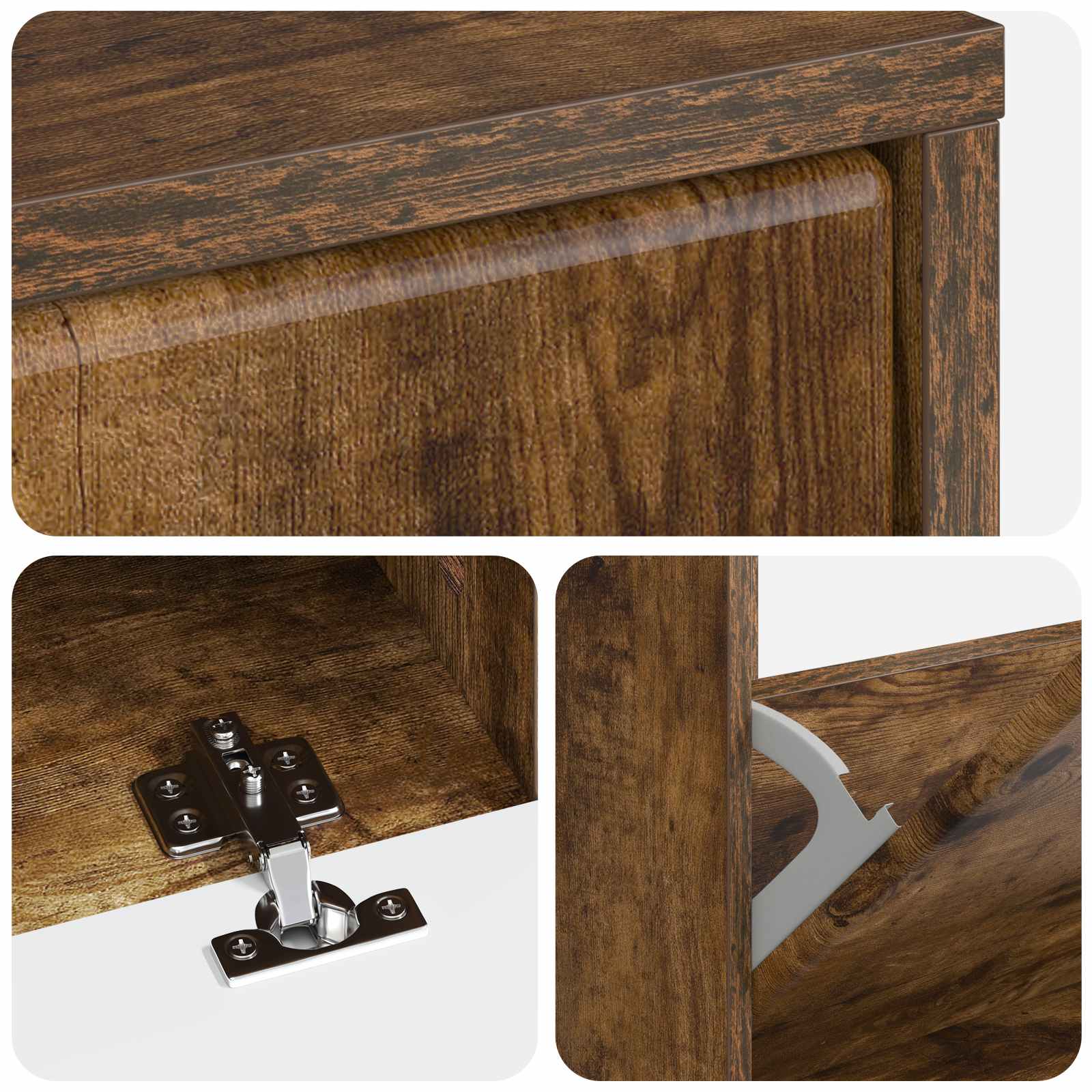 Ormar za cipele BREDA 78 x 24 x 103 cm Konstruirano drvo