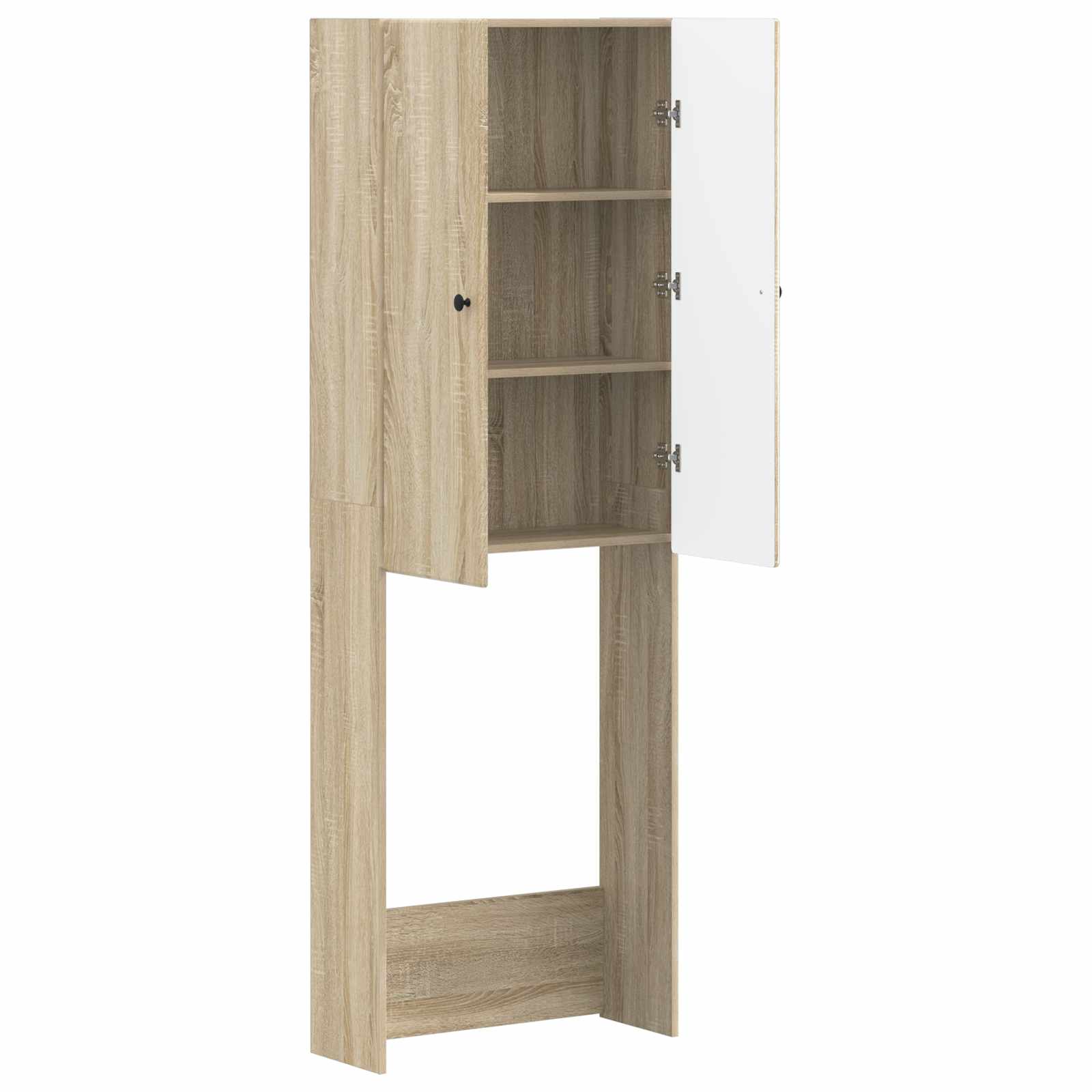 Kabinetska WC BREDA Hrast sonoma 66 x 25,5 x 190 cm