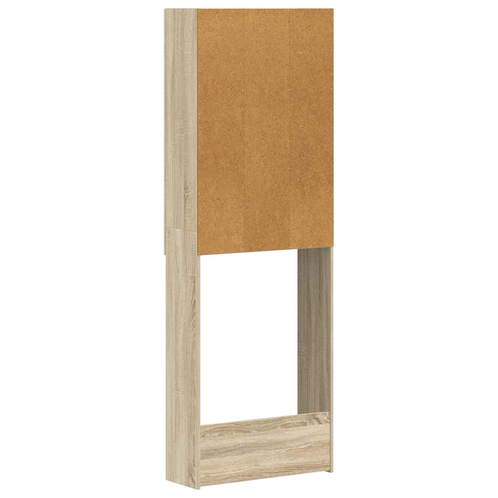 Kabinetska WC BREDA Hrast sonoma 66 x 25,5 x 190 cm