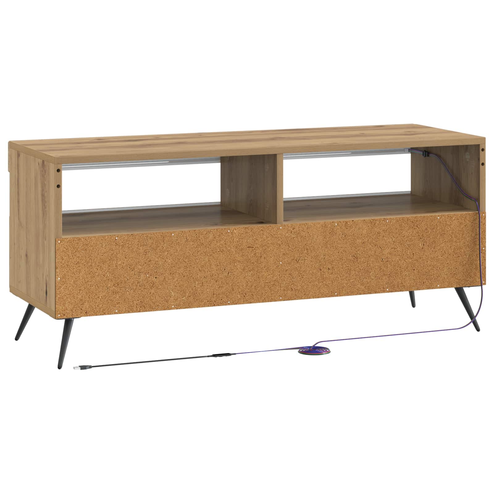 LED TV kabinet Staro drvo Konstruirano drvo
