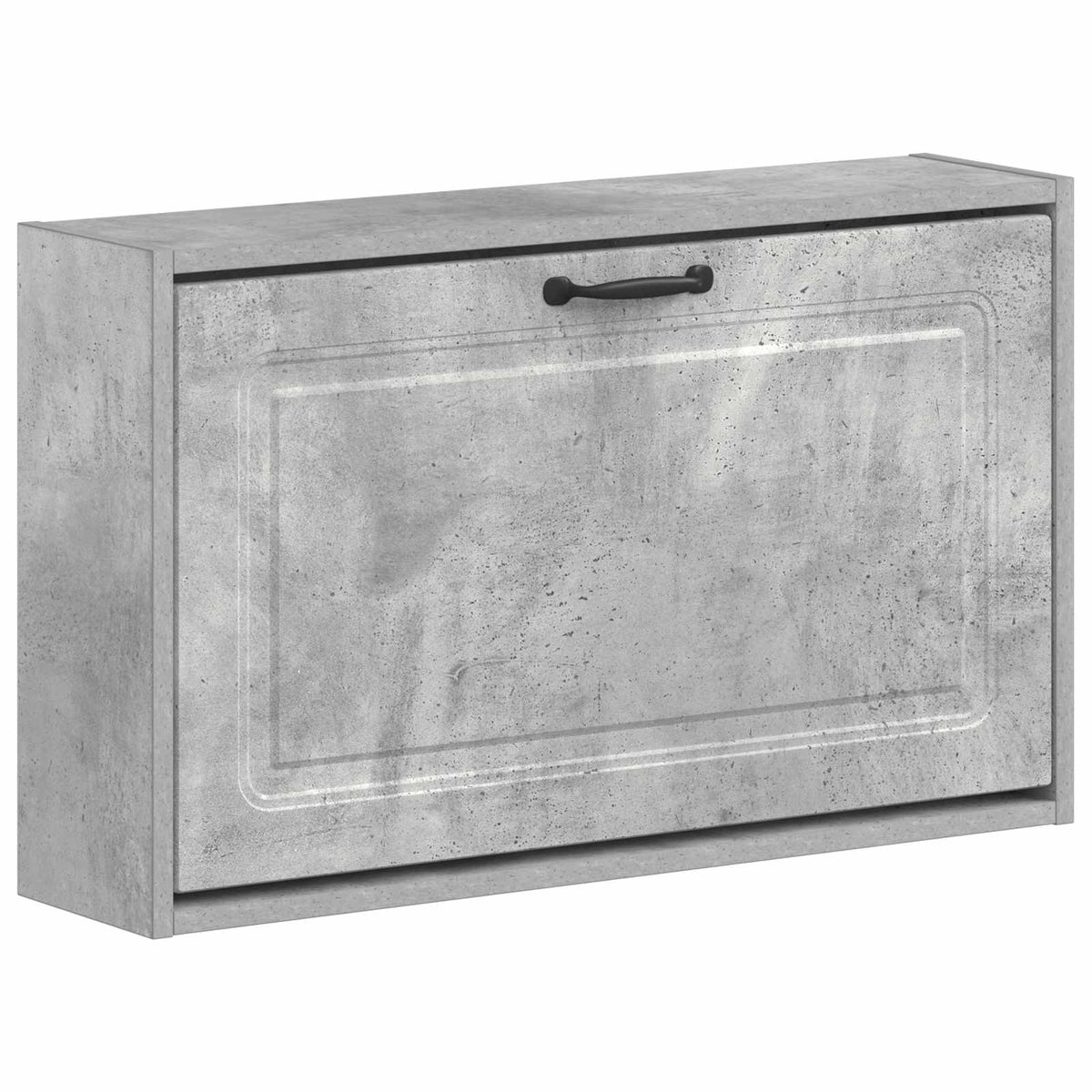 Ormar za cipele na zidu UTRECHT 71 x 17 x 43 cm Betonska siva