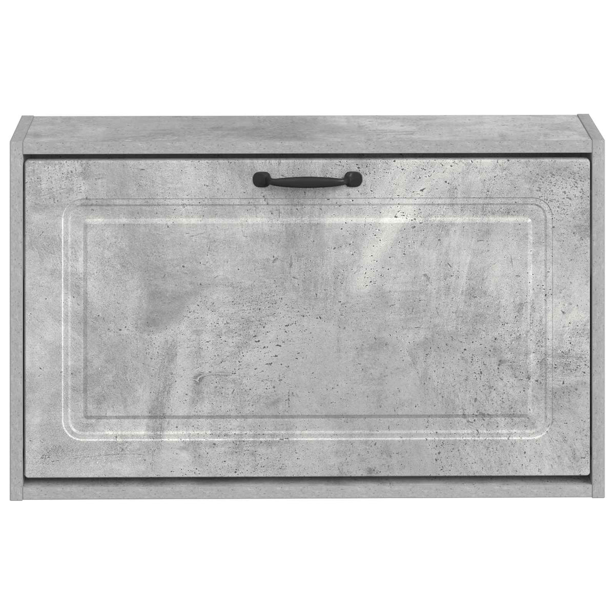 Ormar za cipele na zidu UTRECHT 71 x 17 x 43 cm Betonska siva