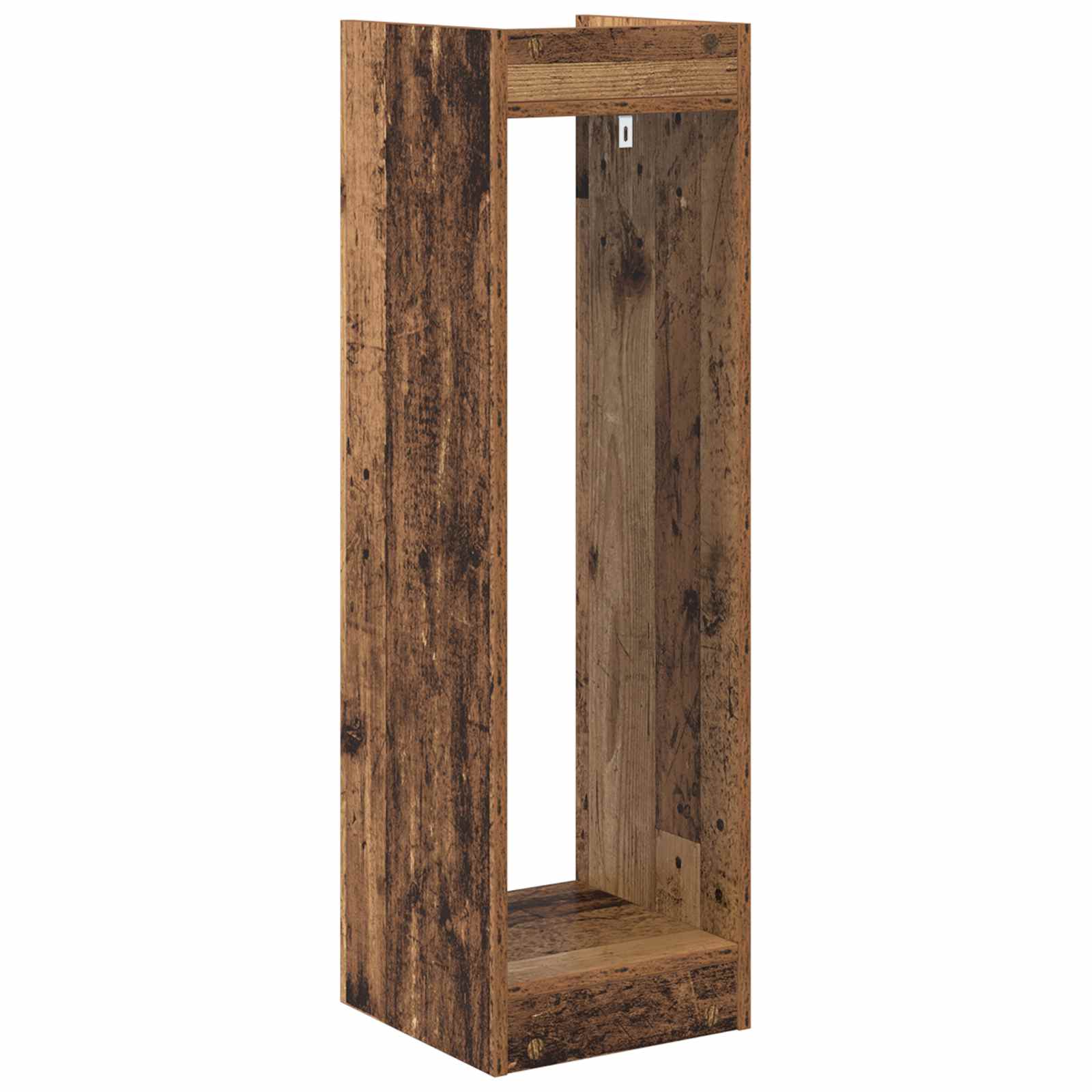 Stalak za biljke s policom Staro drvo 30 x 30 x 100 cm