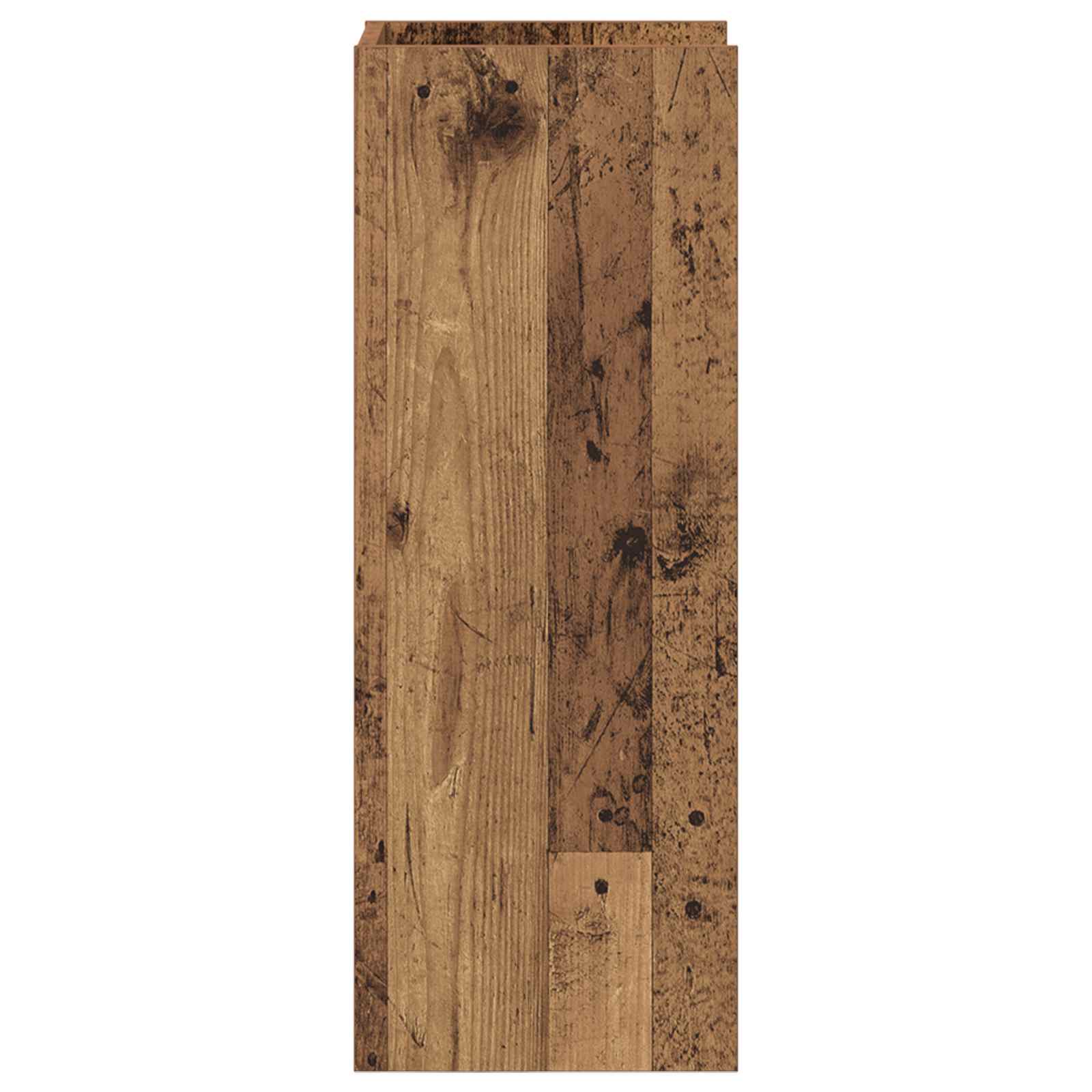Stalak za biljke Staro drvo 30 x 30 x 80 cm Konstrukcijsko drvo