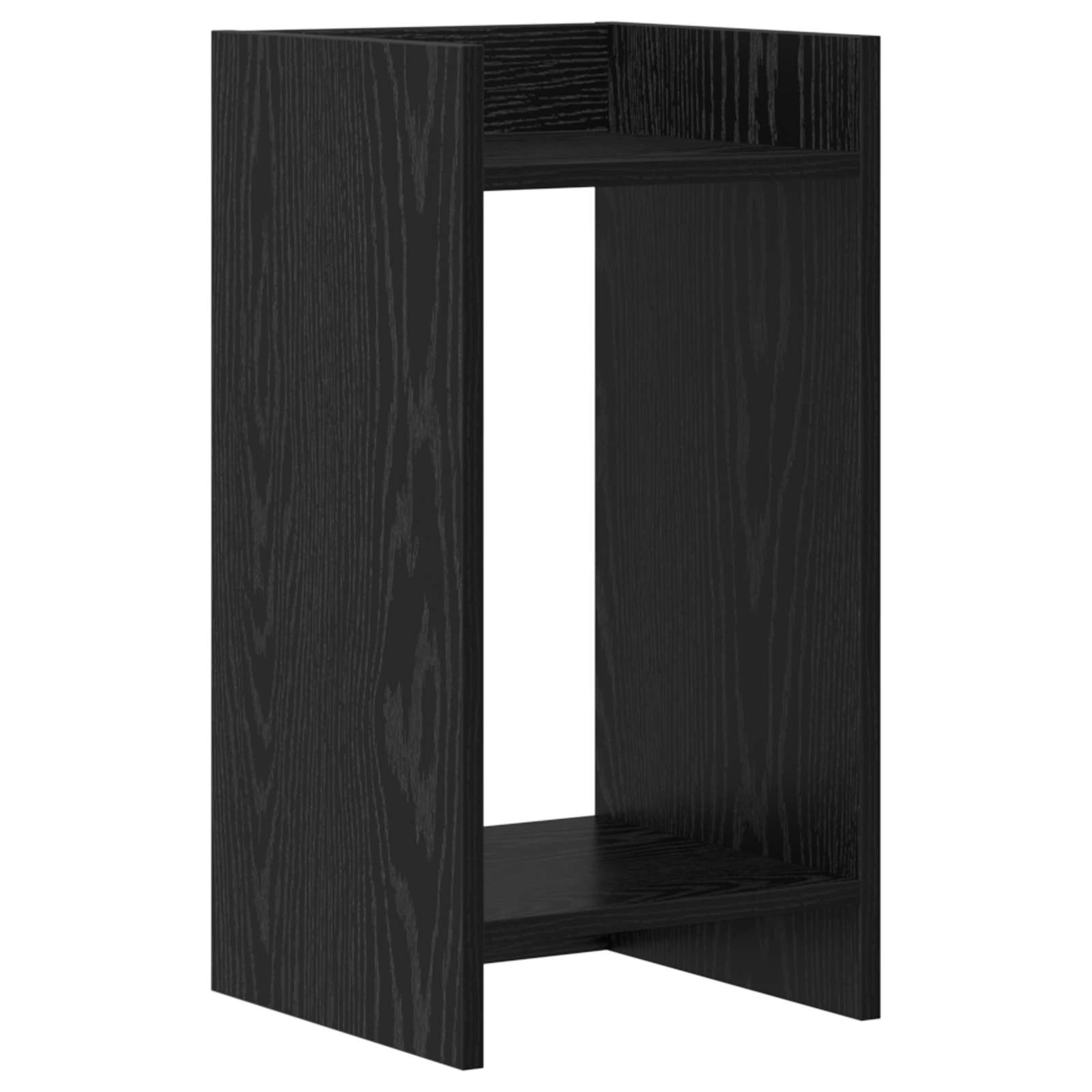 Stalak za biljke Crni Hrast 30 x 30 x 60 cm Konstrukcijsko drvo