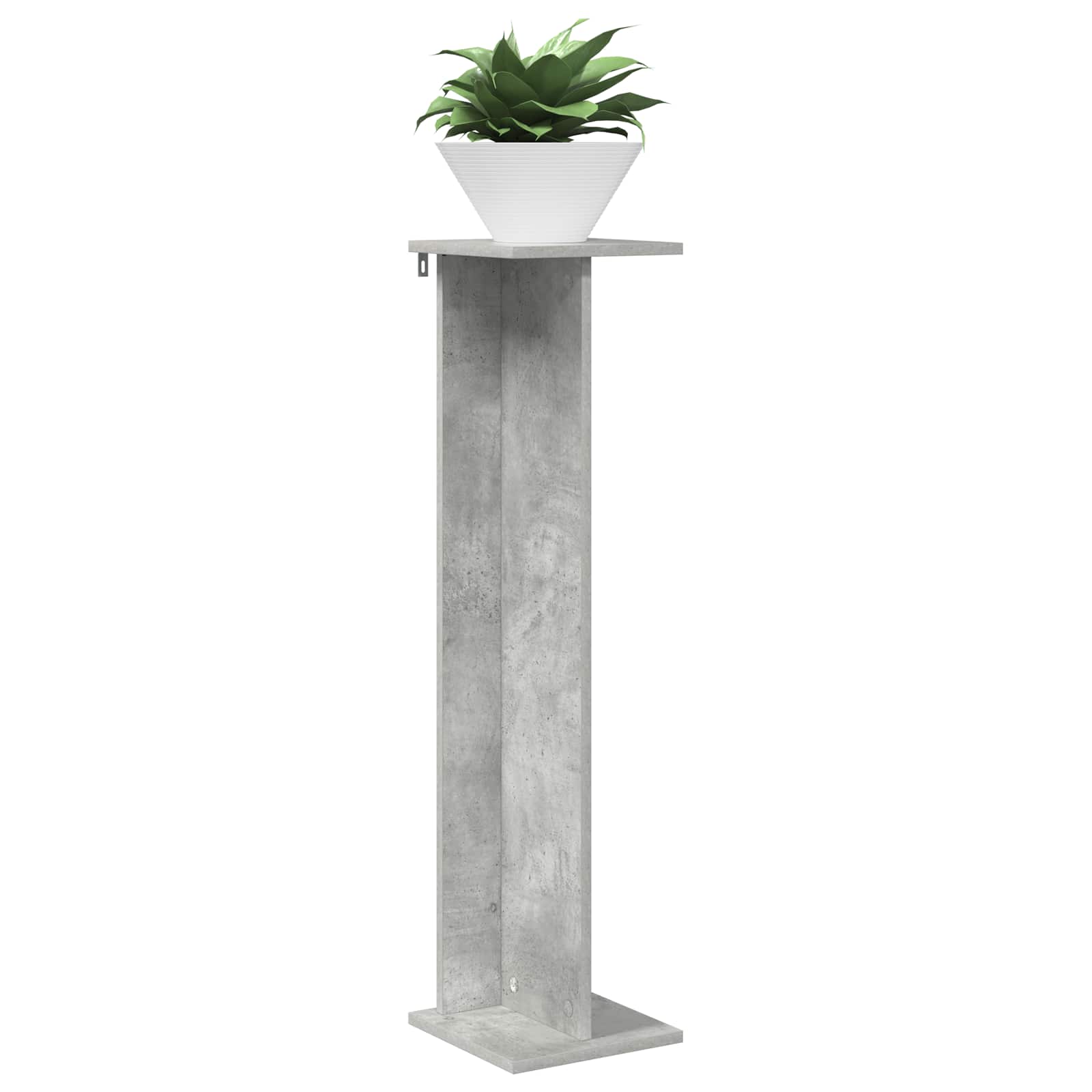 Stalak za biljke Betonsko Siva 25 x 25,5 x 100,5 cm