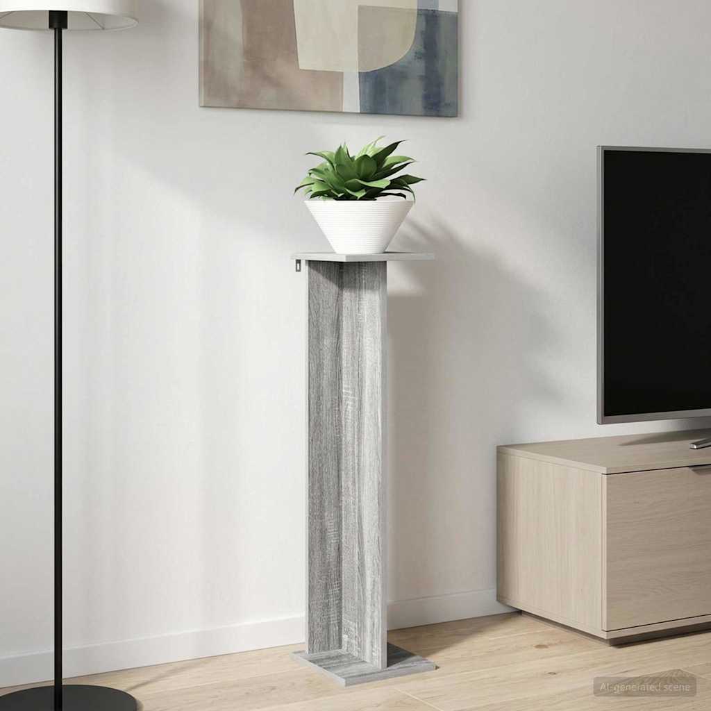 Stalak za biljke Sivi Sonoma 25 x 25,5 x 100,5 cm