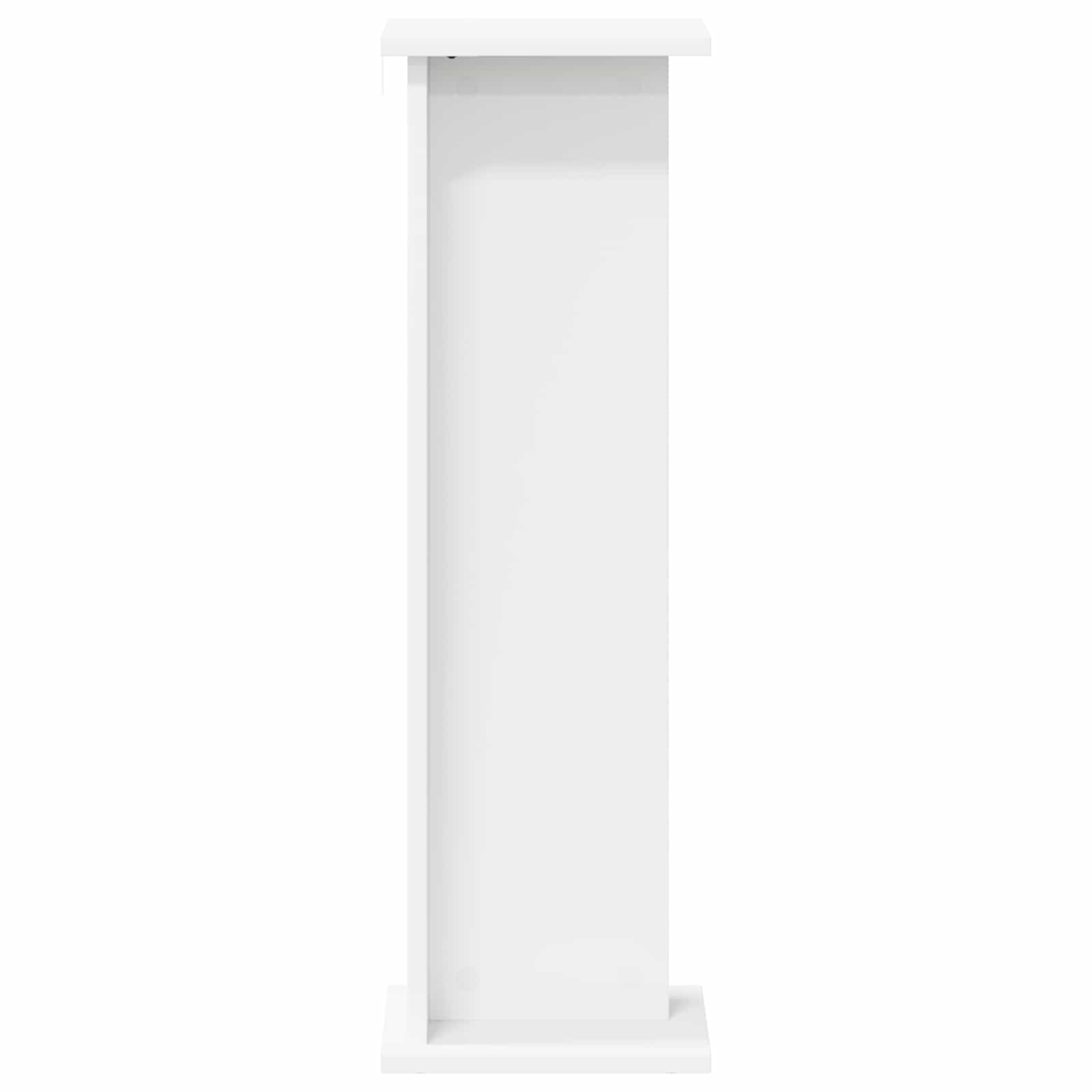 Stalak za biljke 2 pcs Bijeli 25 x 25,5 x 80,5 cm
