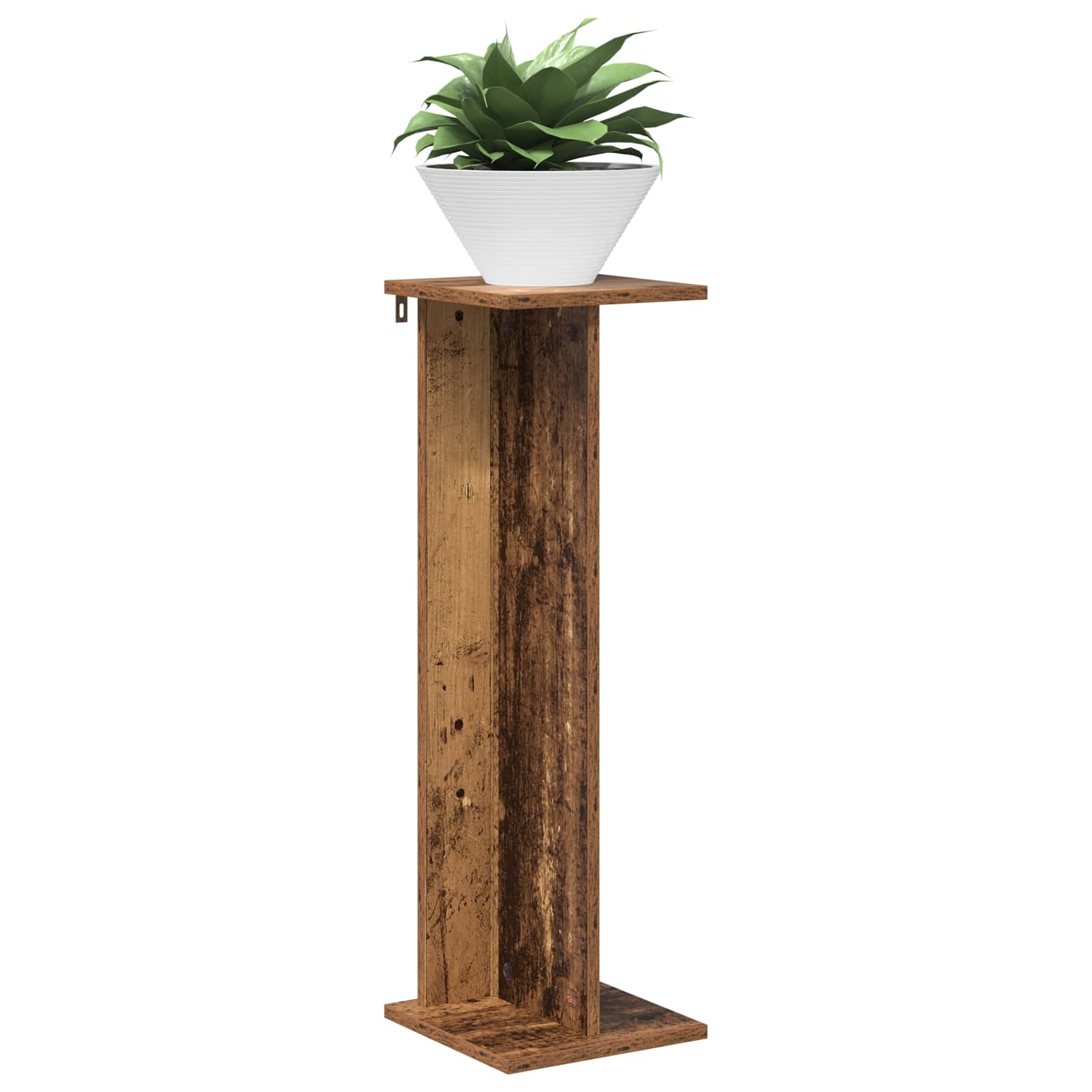 Stalak za biljke 2 pcs Staro drvo 25 x 25,5 x 80,5 cm