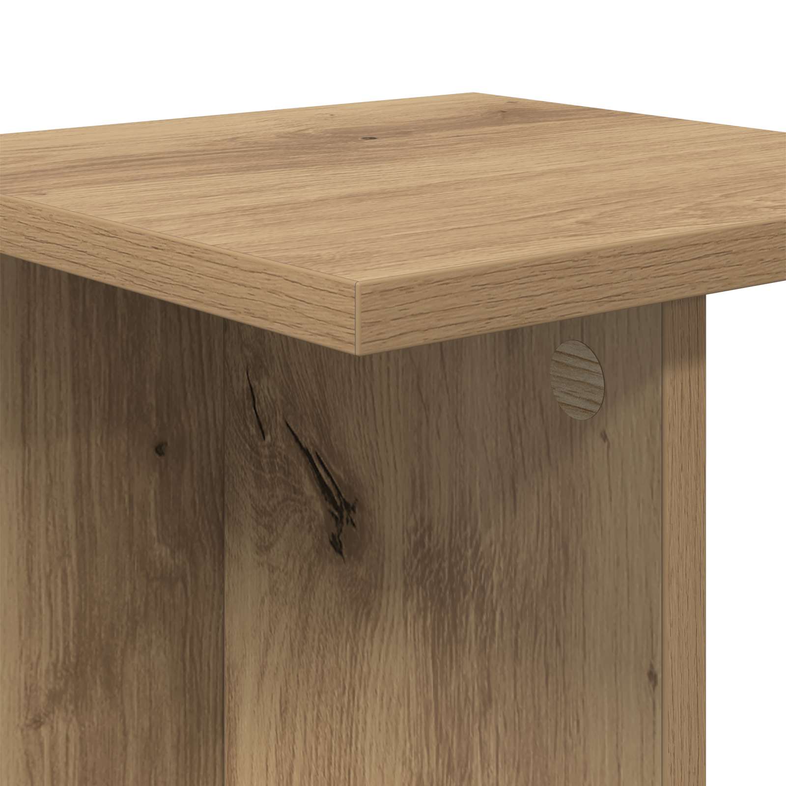 Stalak za biljke 2 pcs Zanatski Hrast 25 x 25,5 x 80,5 cm