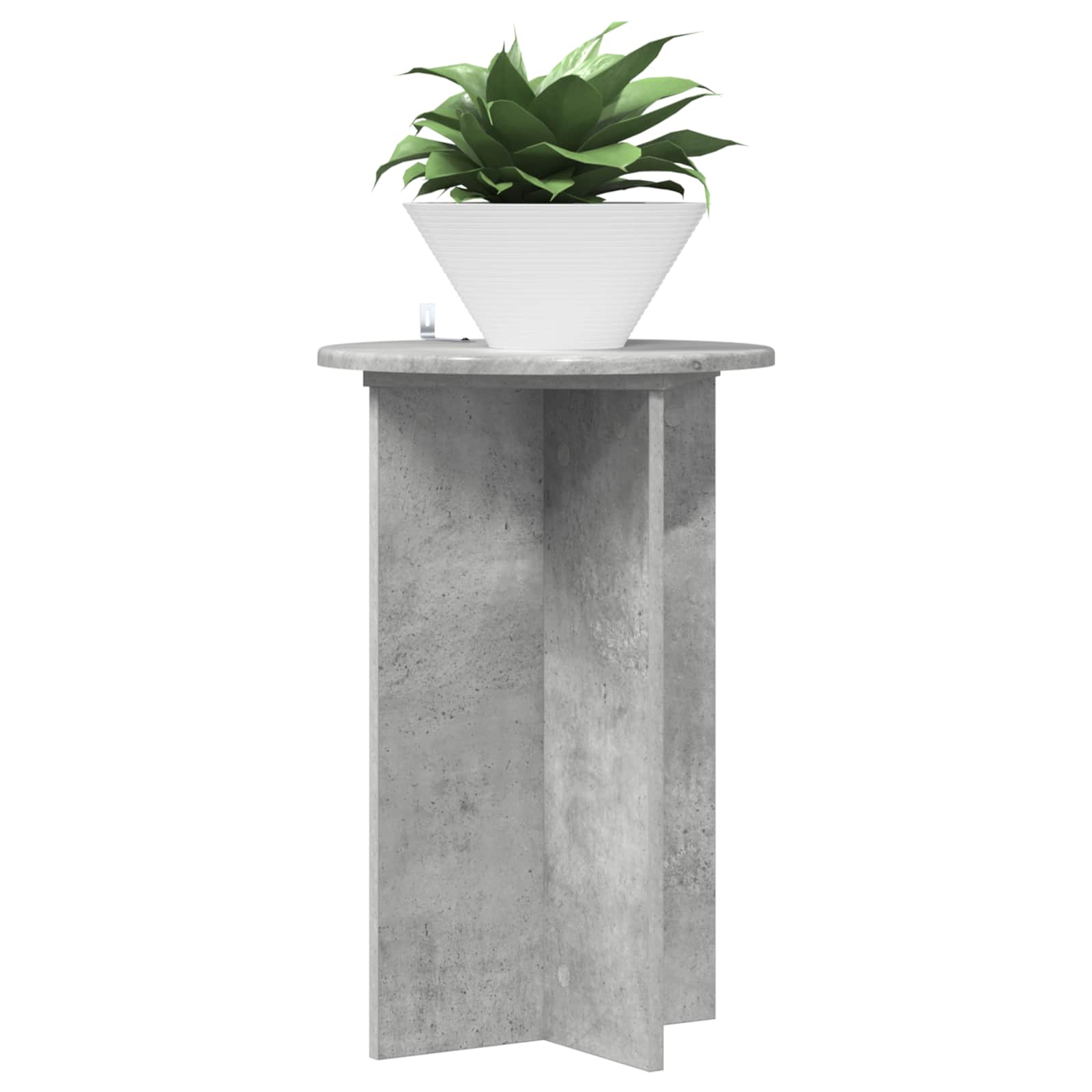 Stalak za biljke 2 pcs Betonska siva Ø40 x 60 cm