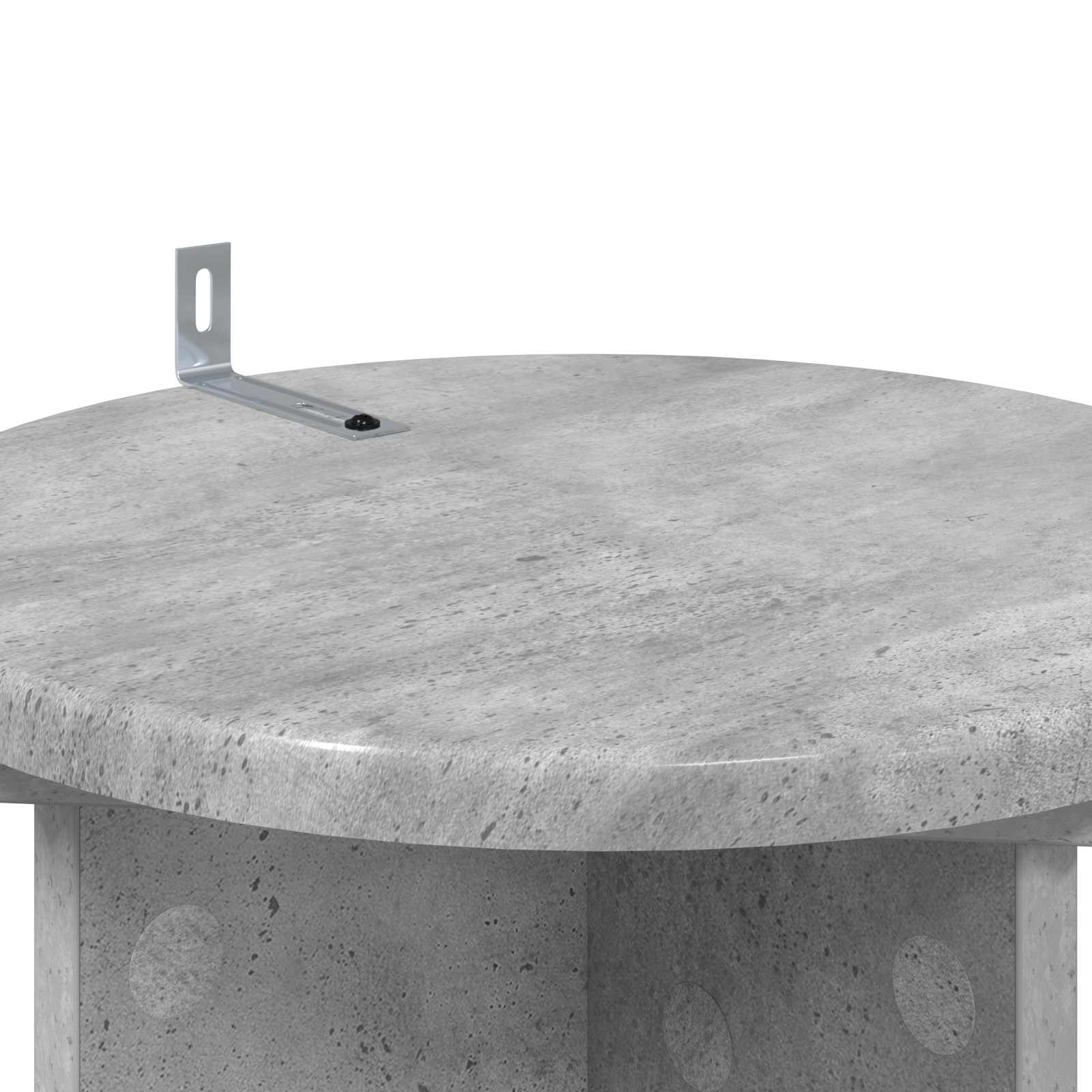 Stalak za biljke 2 pcs Betonska siva 29,5 x 29,5 x 60 cm