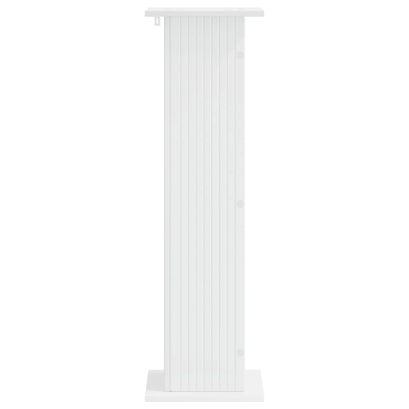 Stalak za biljke Bijela 30,5 x 30 x 100,5 cm Konstruirano drvo