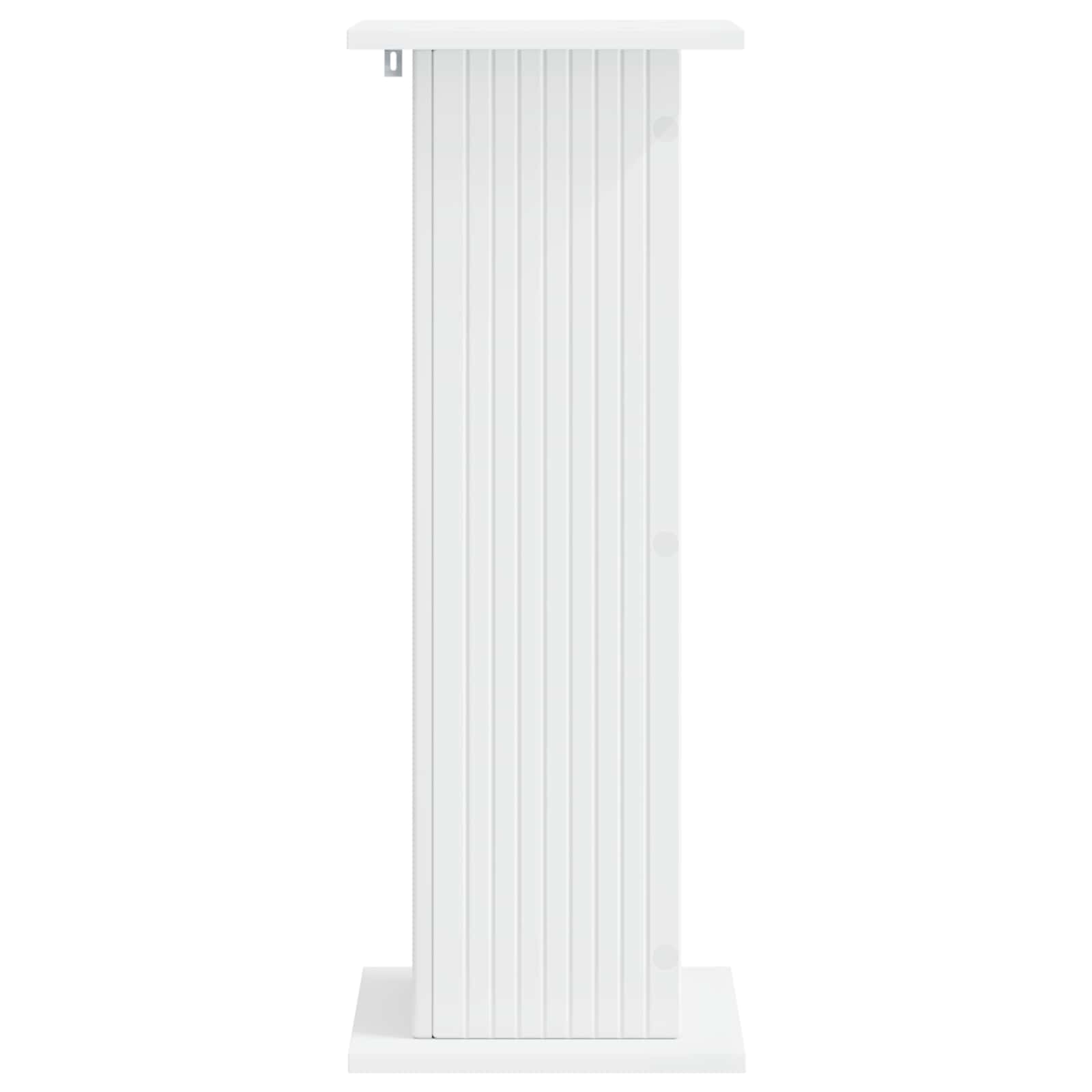 Stalak za biljke 2 pcs Bijela 30,5 x 30 x 80,5 cm