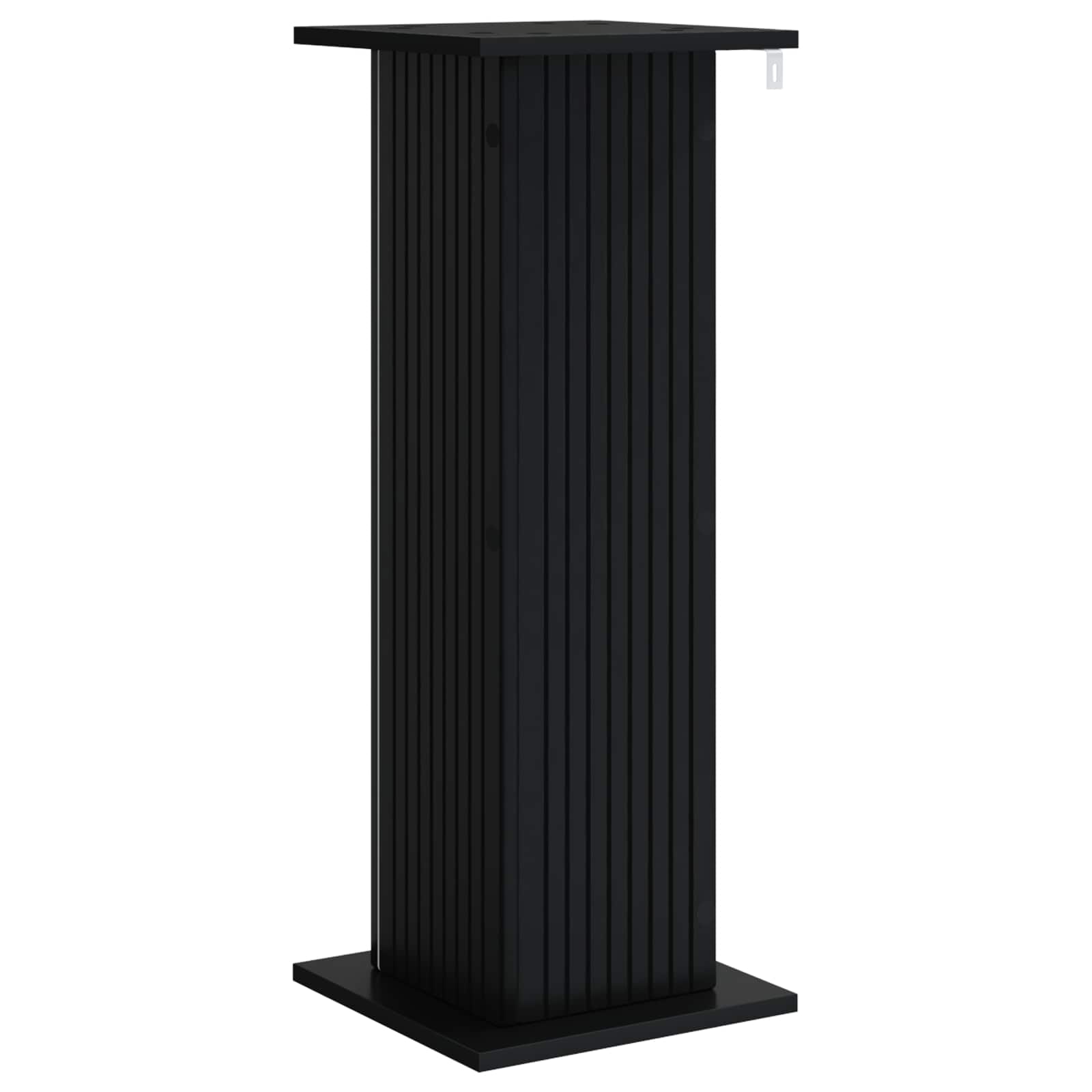 Stalak za biljke Crna 30,5 x 30 x 80,5 cm Konstruirano drvo