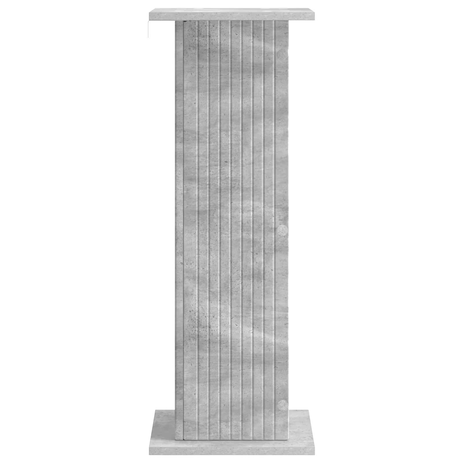 Stalak za biljke 2 pcs Betonska siva 30,5 x 30 x 80,5 cm