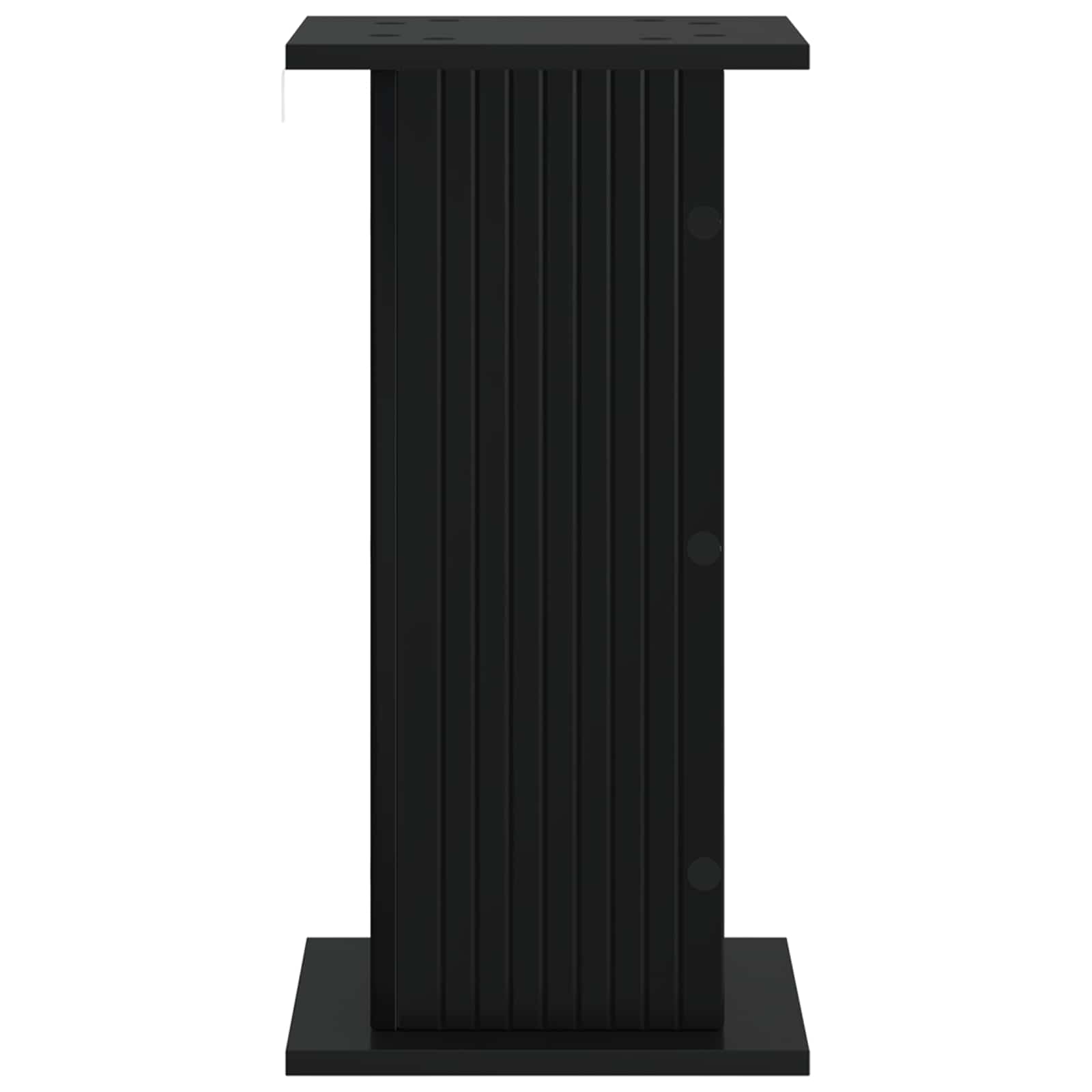 Stalak za biljke Crna 30,5 x 30 x 60,5 cm Konstruirano drvo