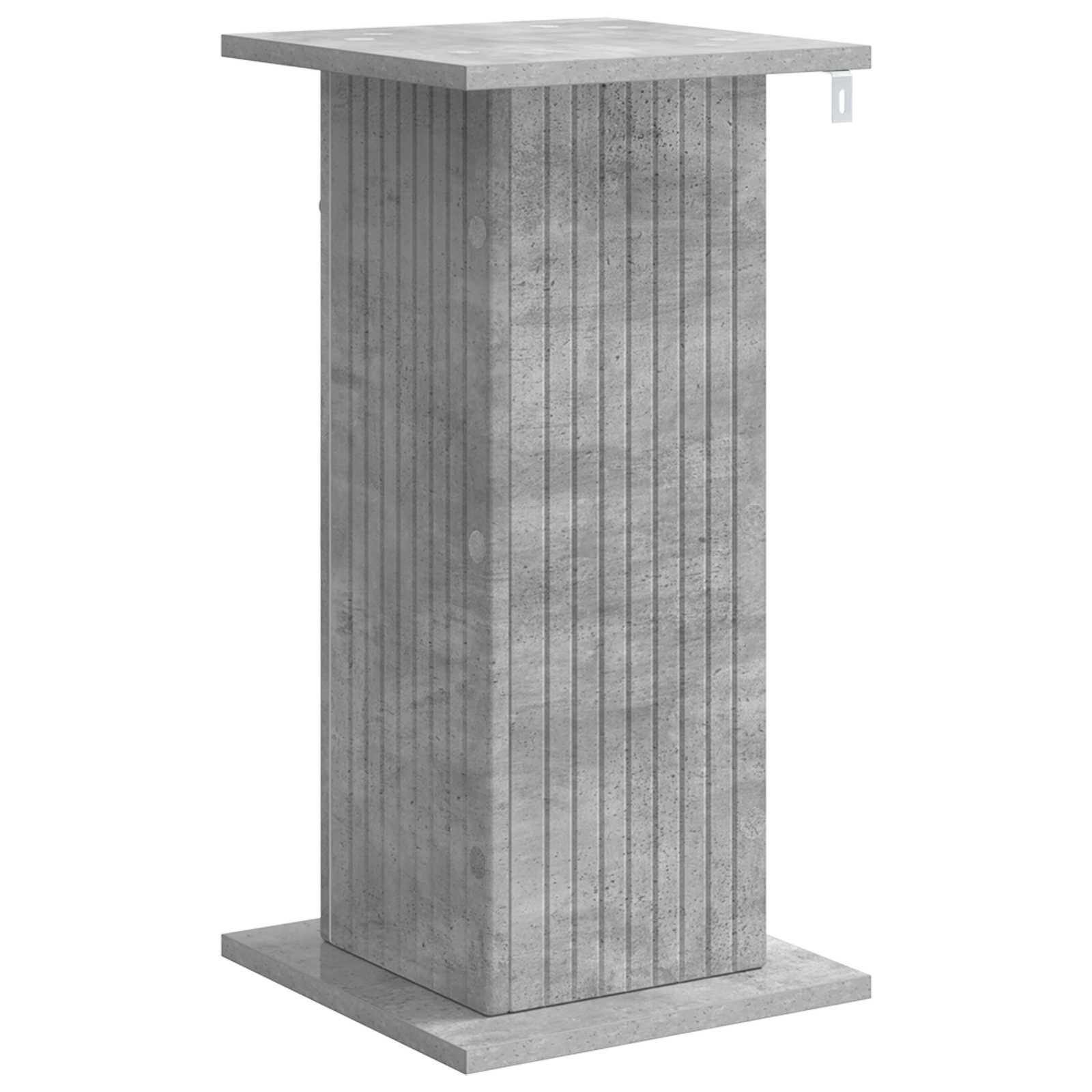 Stalak za biljke 2 pcs Betonska siva 30,5 x 30 x 60,5 cm