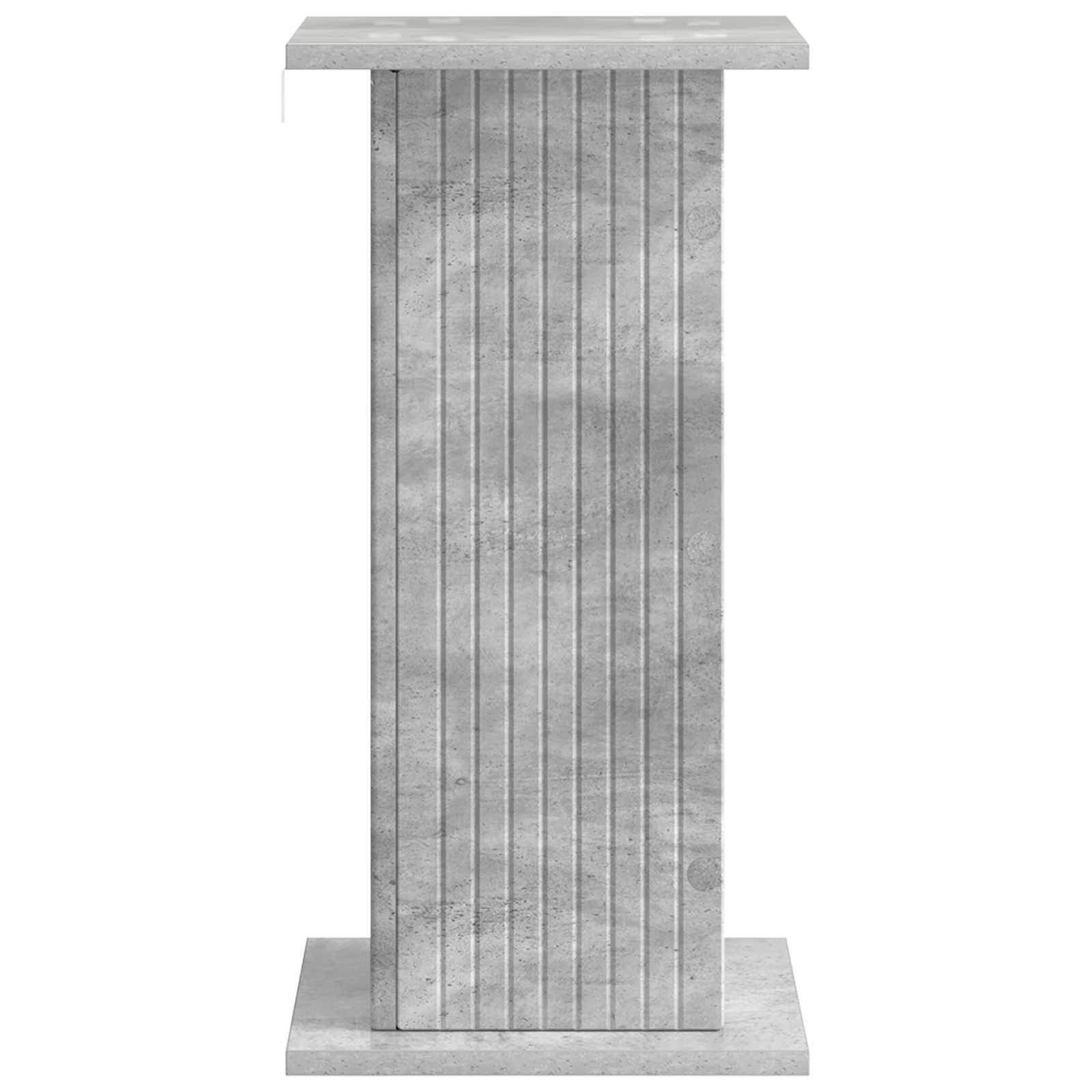 Stalak za biljke 2 pcs Betonska siva 30,5 x 30 x 60,5 cm