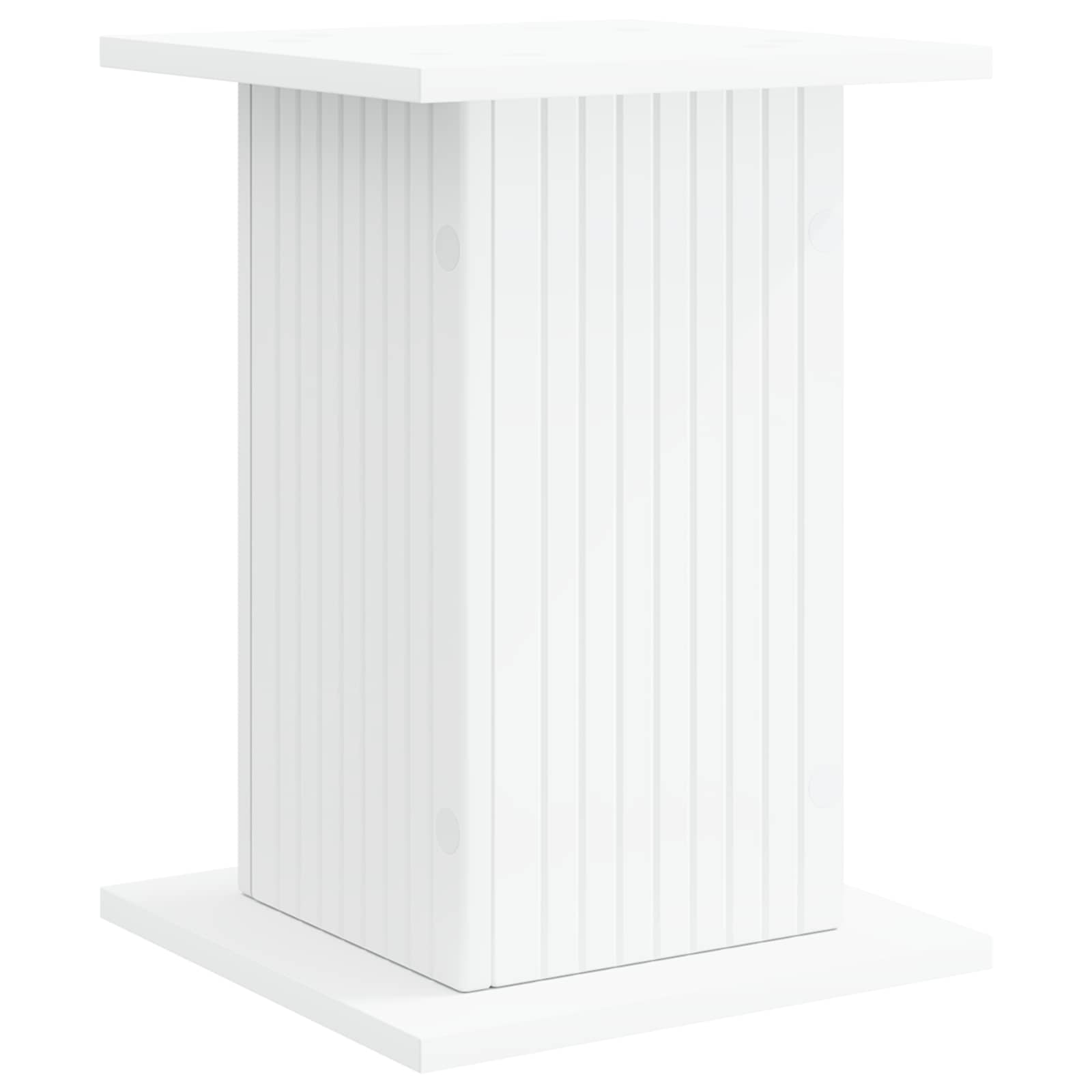 Stalak za biljke 2 pcs Bijela 30,5 x 30 x 43 cm