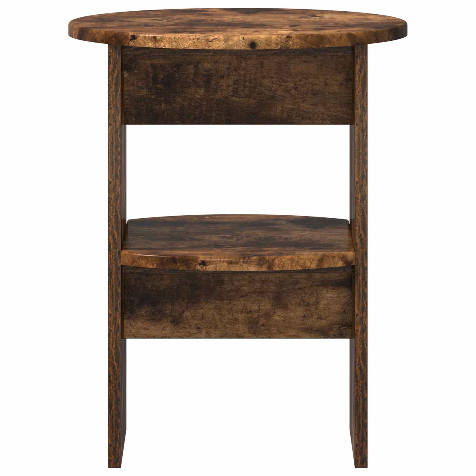 Pomoćni ormarić 2 pcs Dimljeni Hrast Ø40 x 50 cm
