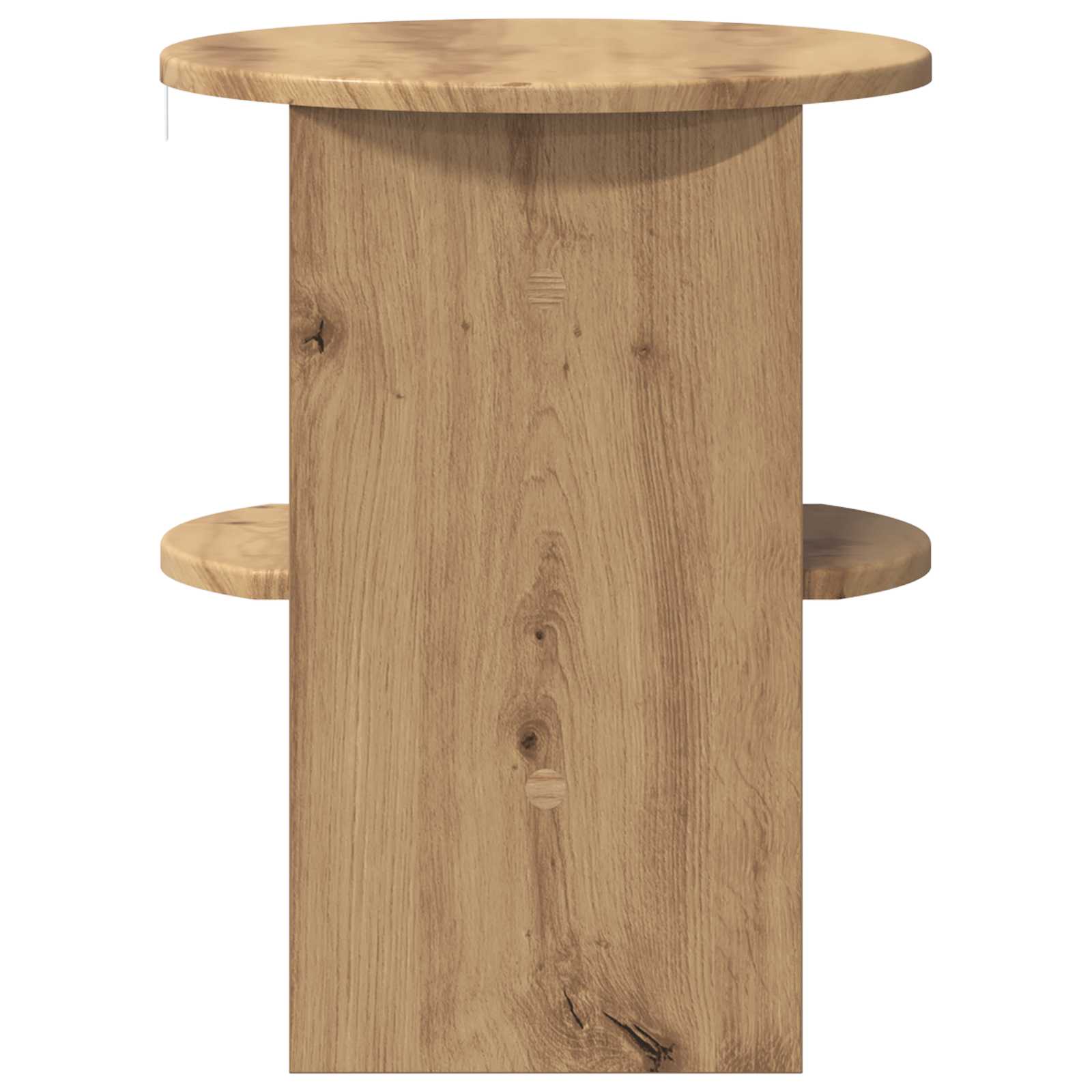 Pomoćni ormarić 2 pcs Zanatski Hrast Ø40 x 50 cm