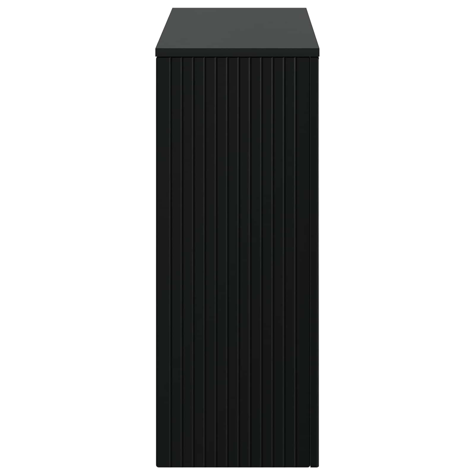 Konzolna stolica Crna 101 x 29 x 74 cm Konstrukcijsko drvo