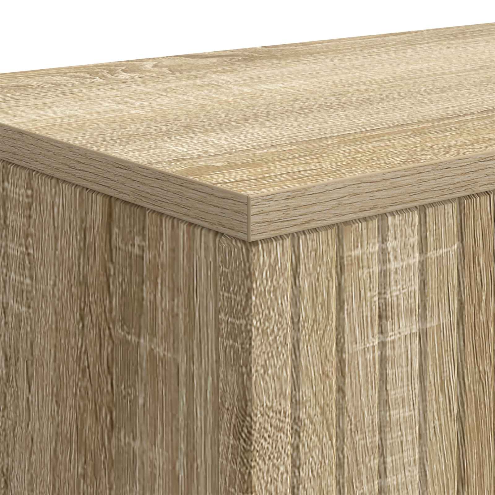 Konzolna stolica Prugasti Sonoma hrast 101 x 29 x 74 cm