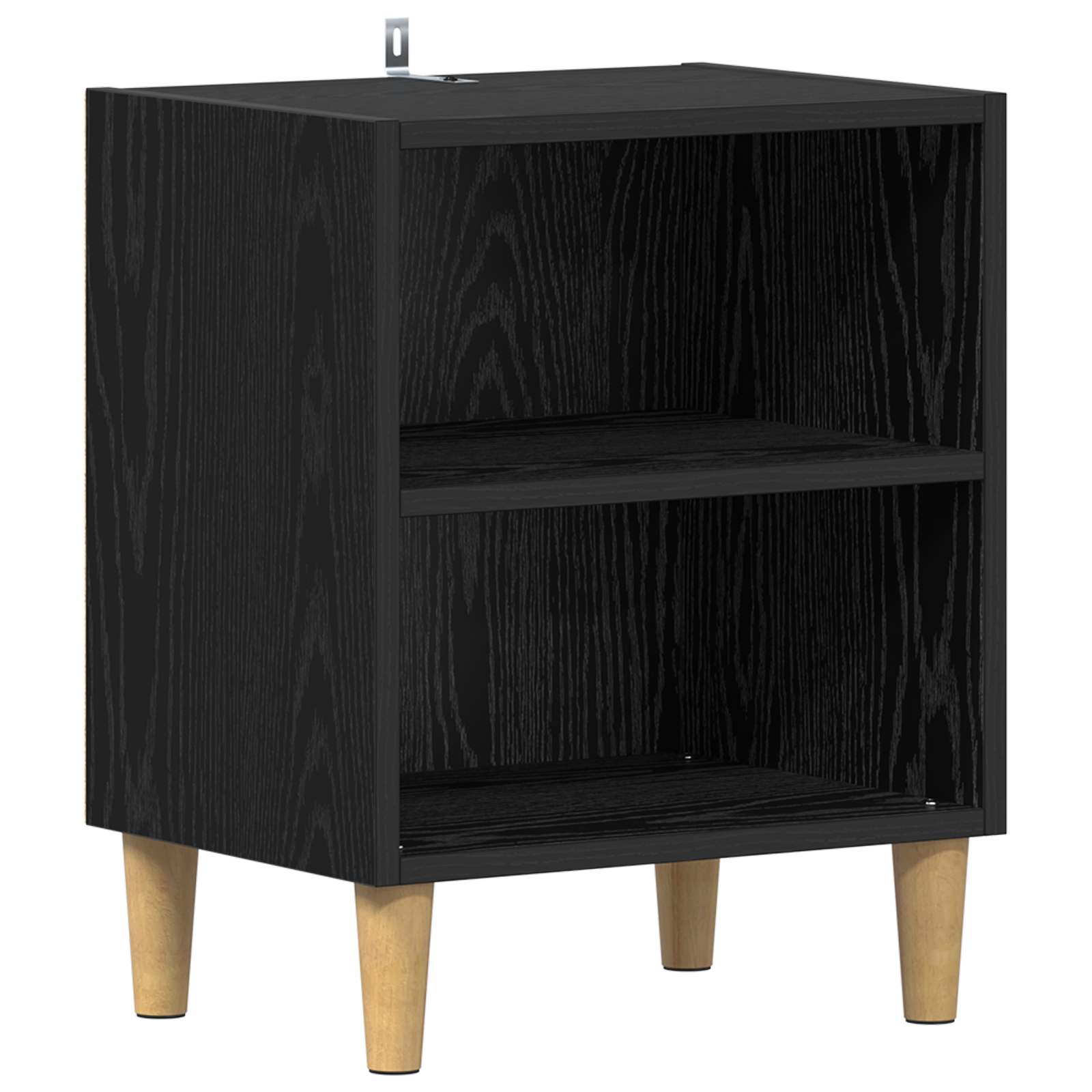 Ormarić za krevet Crni hrast 40 x 30 x 50 cm Konstruirano drvo