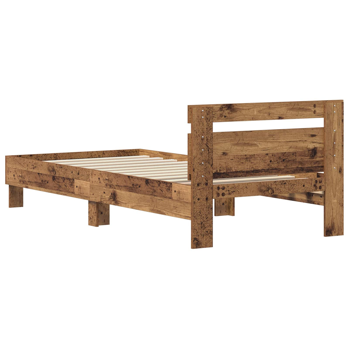 Krevetna konstrukcija Staro drvo 75 x 190 cm Konstruirano drvo