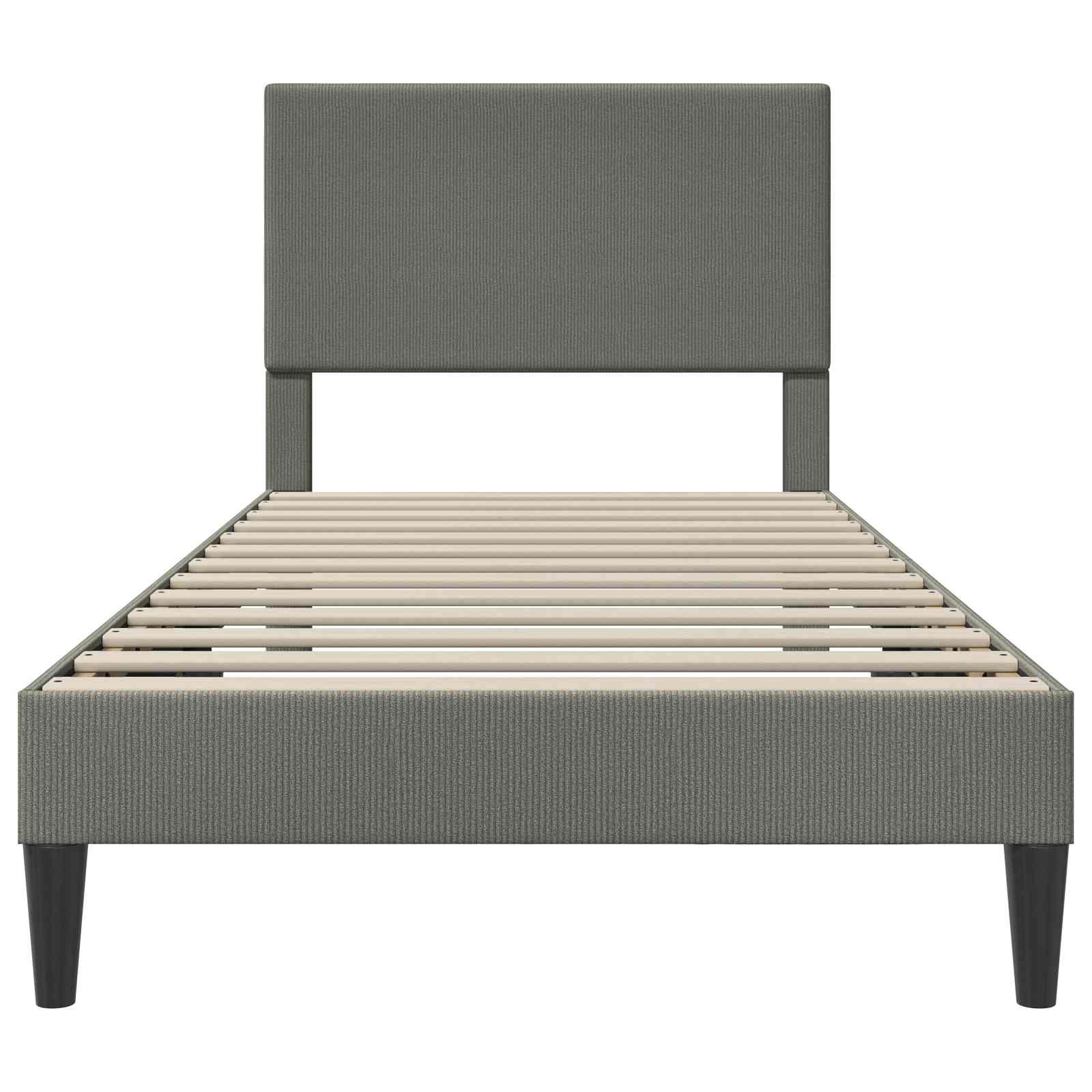 Krevetna konstrukcija Svjetlosiva 100 x 200 cm Kordura tekstil