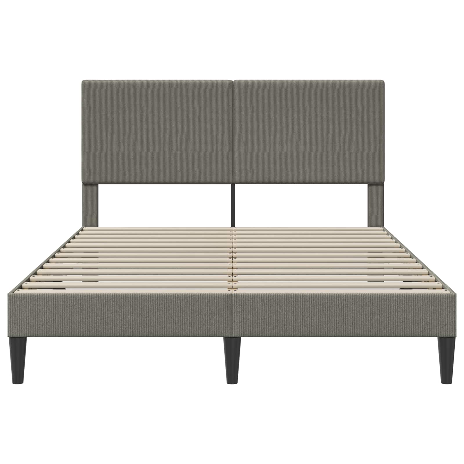 Krevetna konstrukcija Svjetlosiva 140 x 200 cm Kordura tekstil