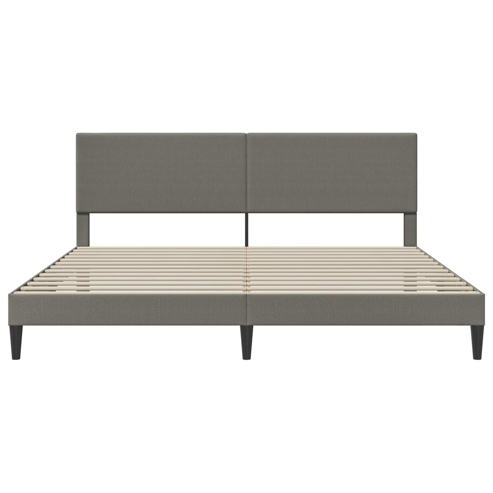 Krevetna konstrukcija Svjetlosiva 180 x 200 cm Kordura tekstil