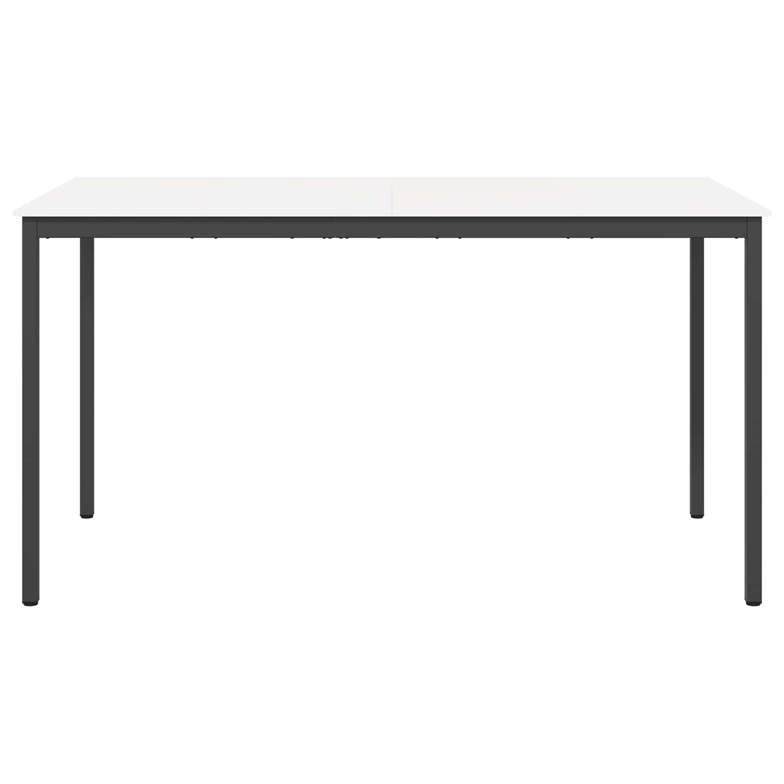 Stol za bar Bijelo 200 x 100 x 105 cm Čvrsto borovo drvo