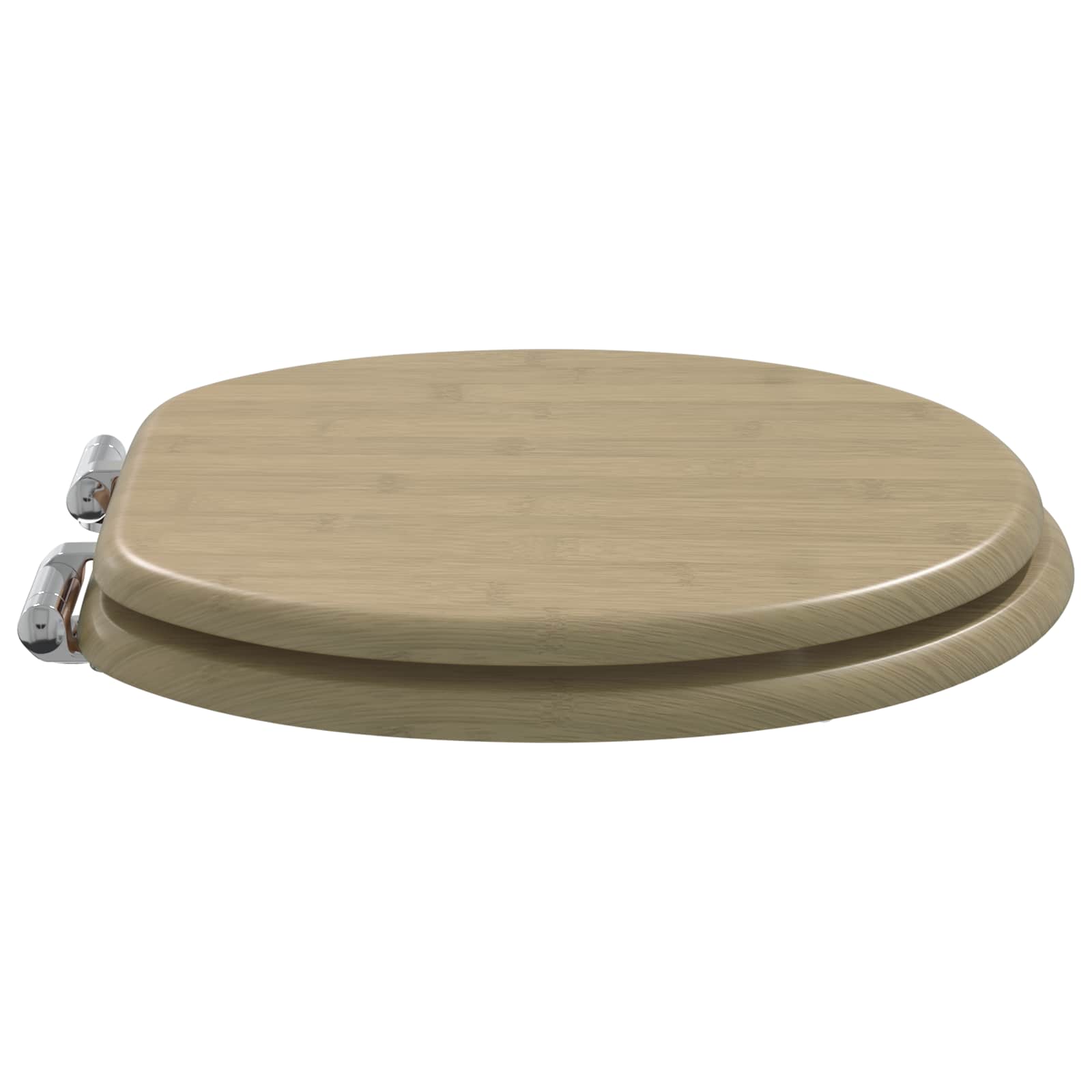 Toaletna sjedala s mekim zatvaranjem 2 pcs 44 x 38 cm MDF ploča