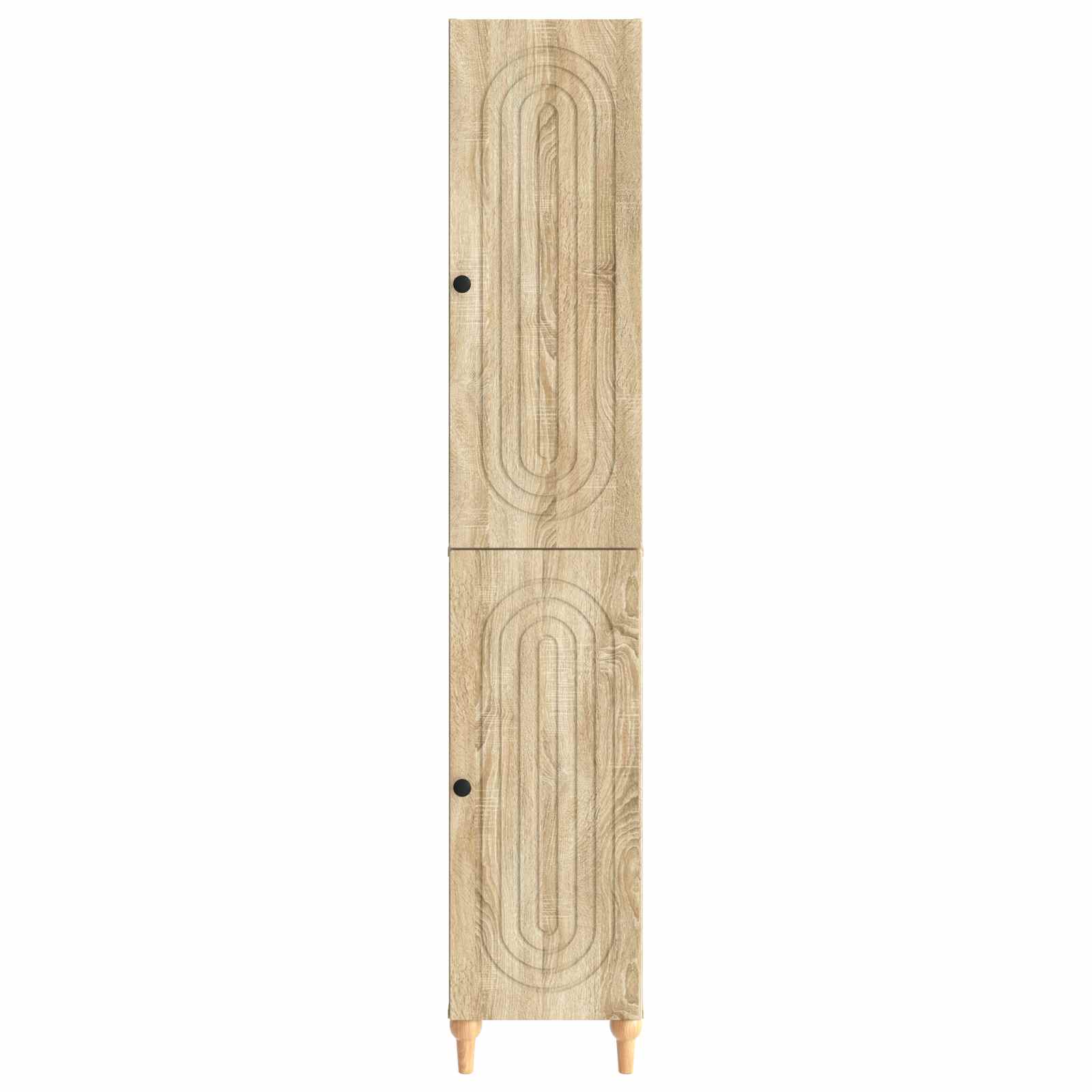 Set ormara 2 pcs Hrast sonoma Konstruirano drvo