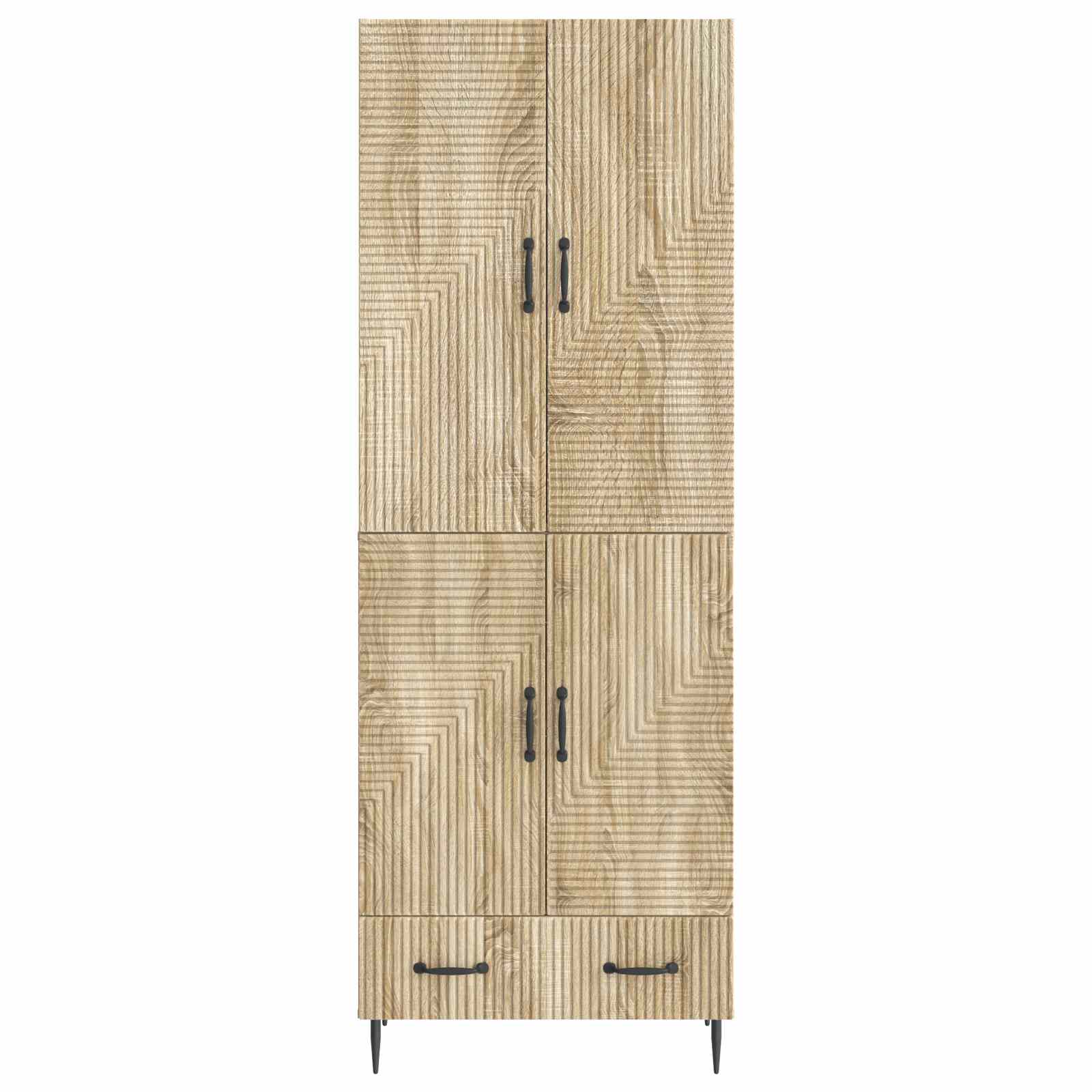Set ormara 2 pcs 66 x 34,5 x 95 cm Konstruirano drvo