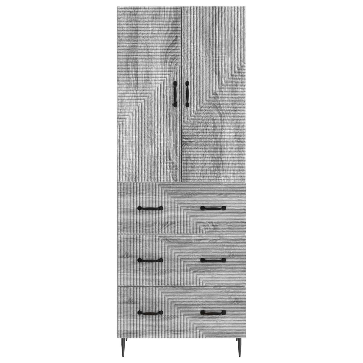 Set ormara 2 kom. 66 x 34,5 x 90 cm Konstruirano drvo
