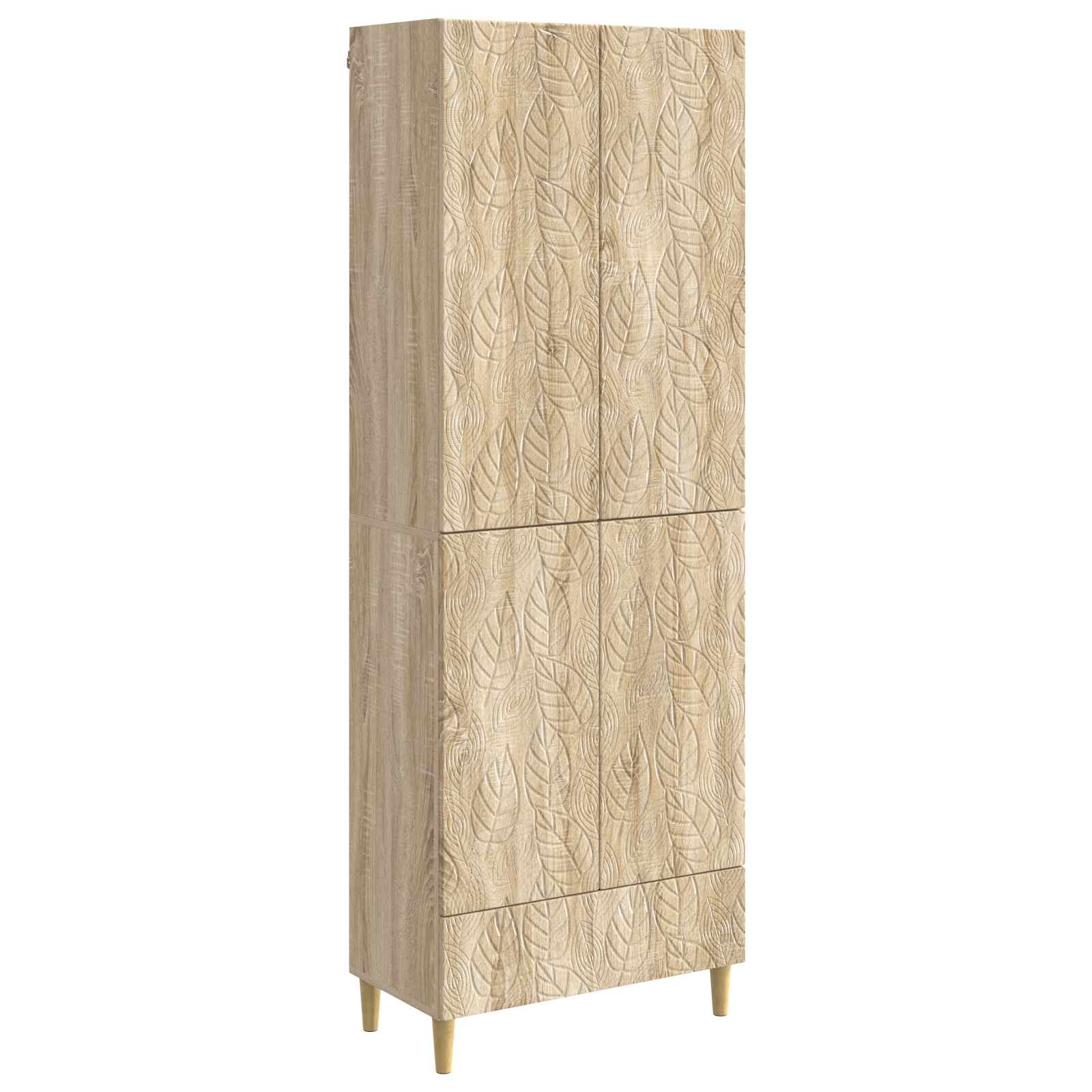Set ormara 2 pcs Hrast sonoma Konstruirano drvo