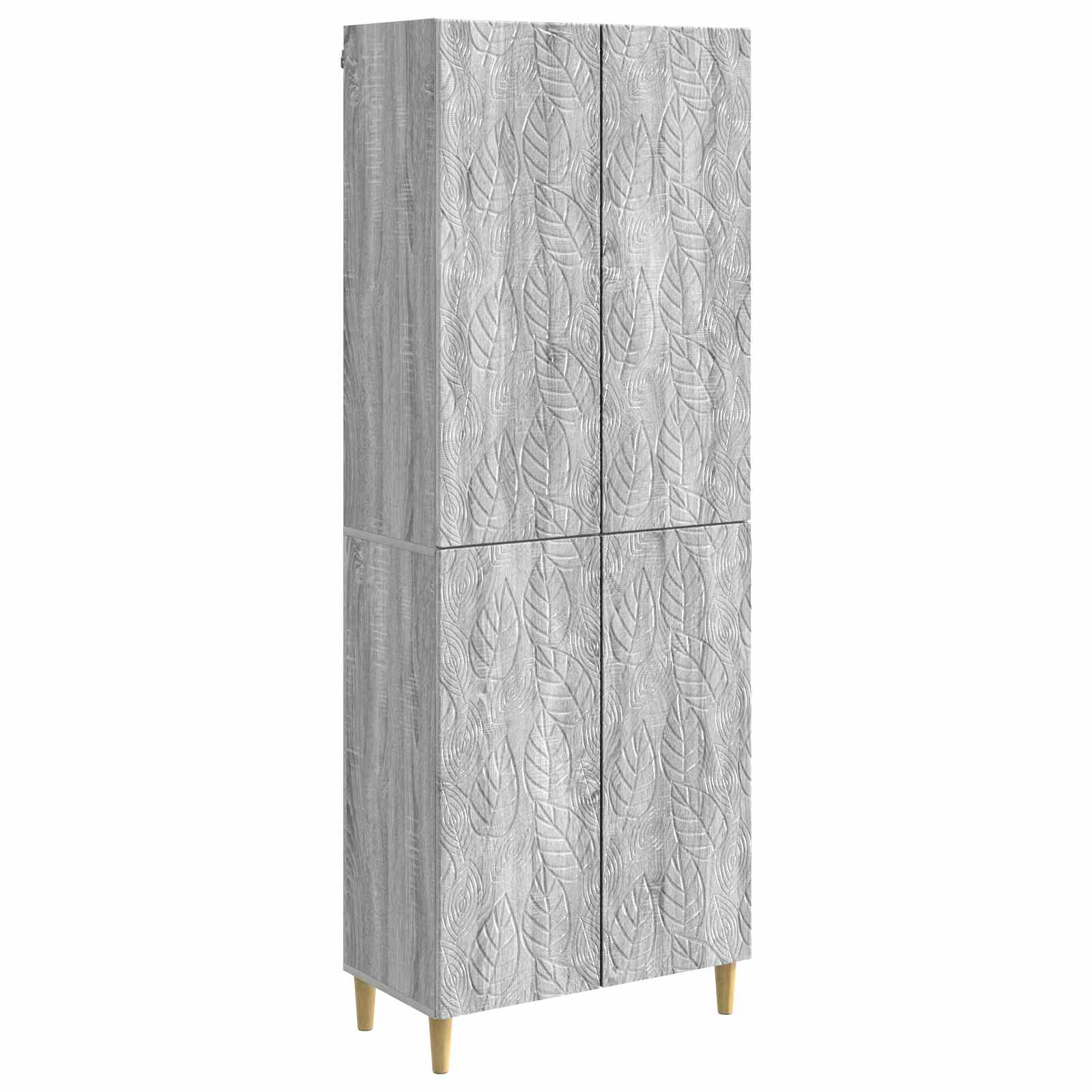 Set ormara 2 pcs Siva Sonoma Konstruirano drvo