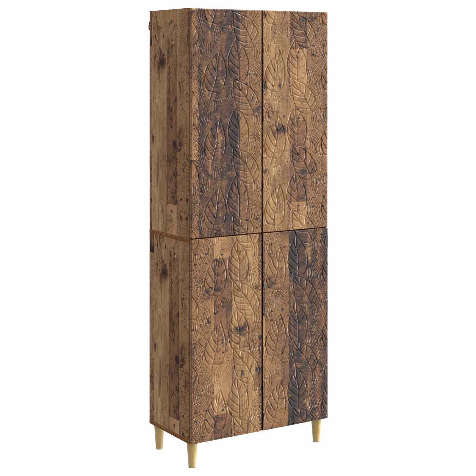 Set ormara 2 pcs Staro drvo Konstruirano drvo