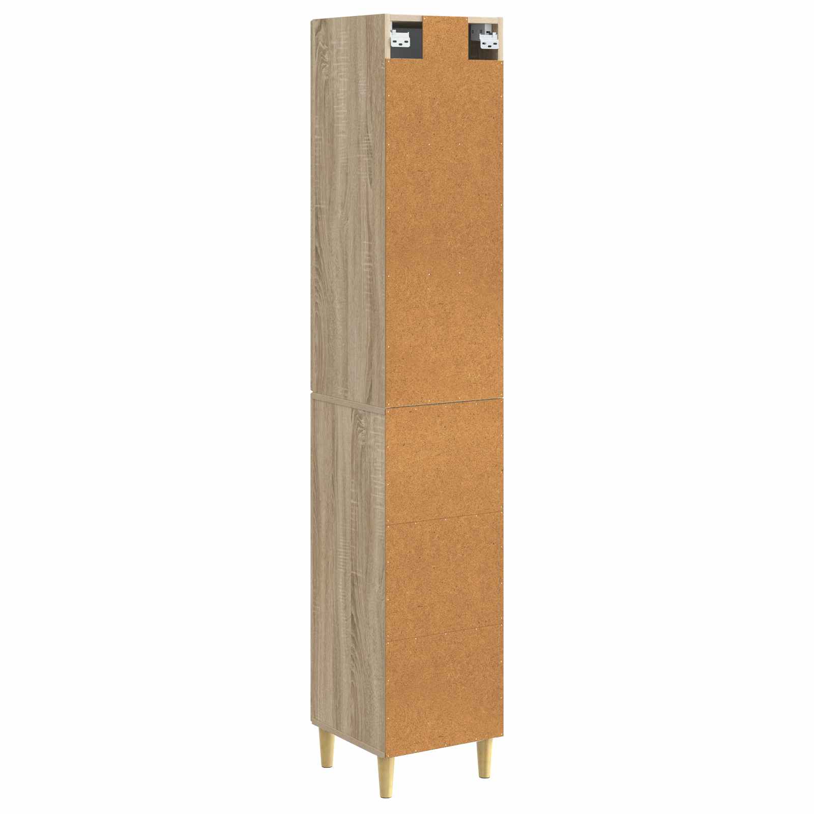 Set ormara 2 pcs Hrast sonoma Konstruirano drvo