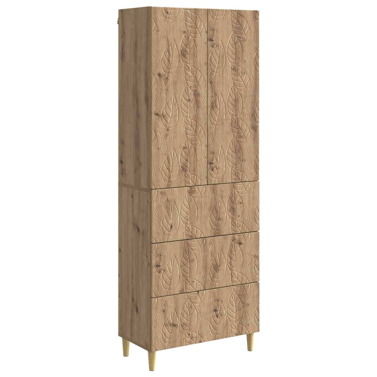 Set ormara 2 kom. 66 x 34,5 x 90 cm Konstruirano drvo
