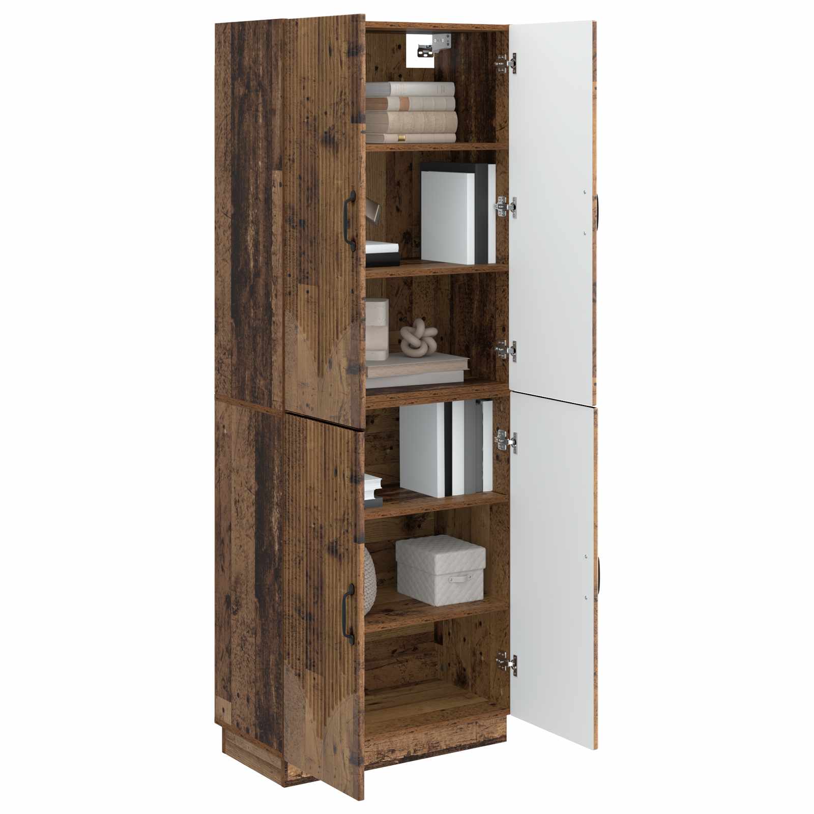 Set ormara 2 pcs Staro drvo Konstruirano drvo