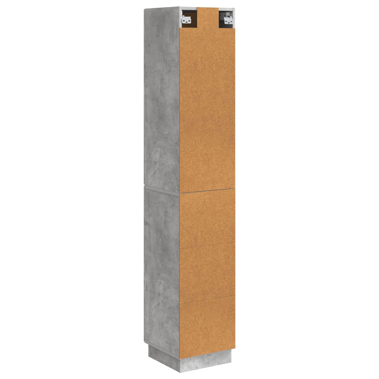 Set ormara 2 pcs Betonska siva 33 x 34,5 x 87 cm